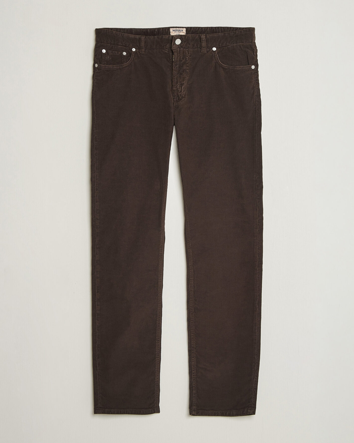 Mies | Housut | Morris | James Cord 5-Pocket Pants Brown