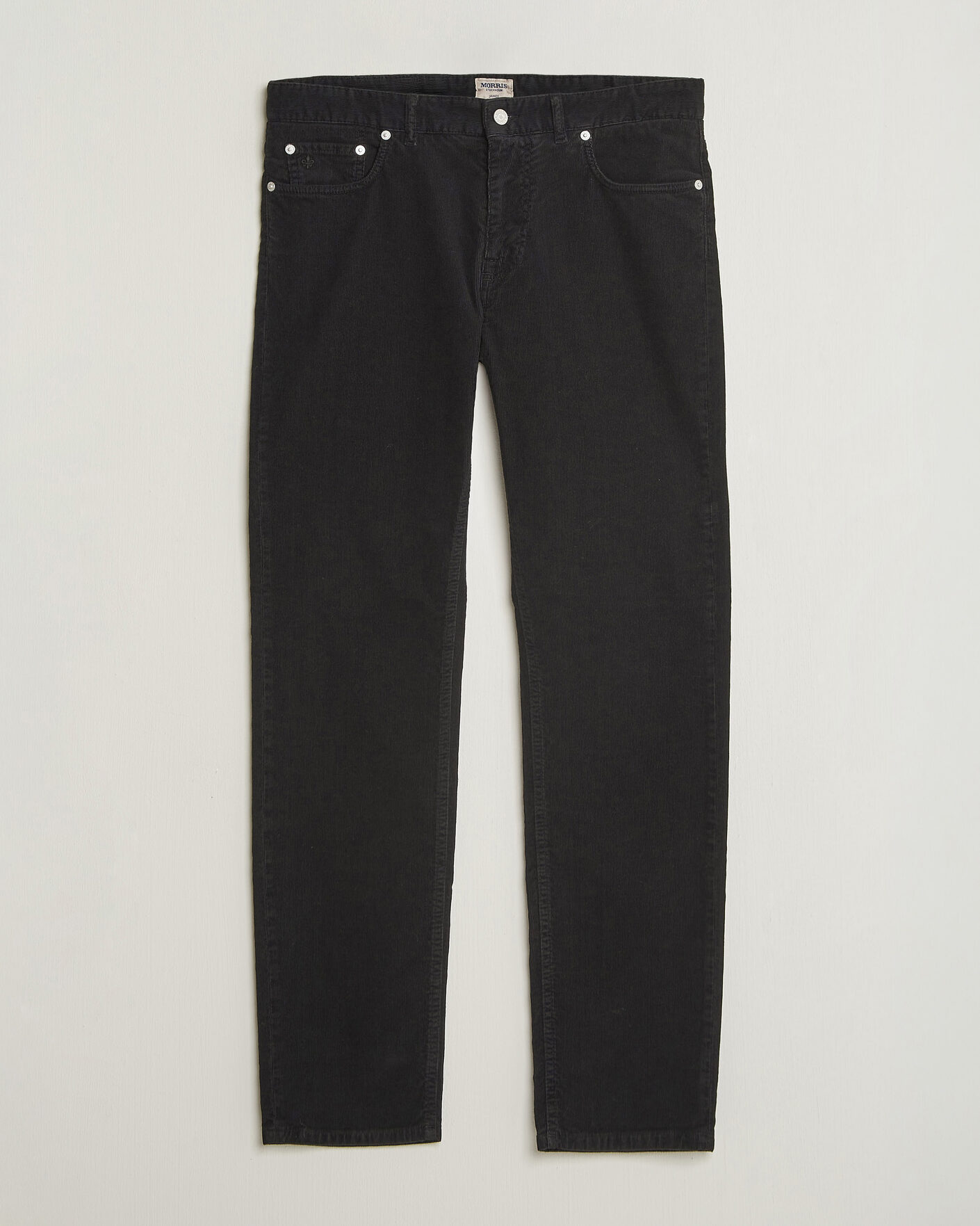 Mies | Housut | Morris | James Cord 5-Pocket Pants Black