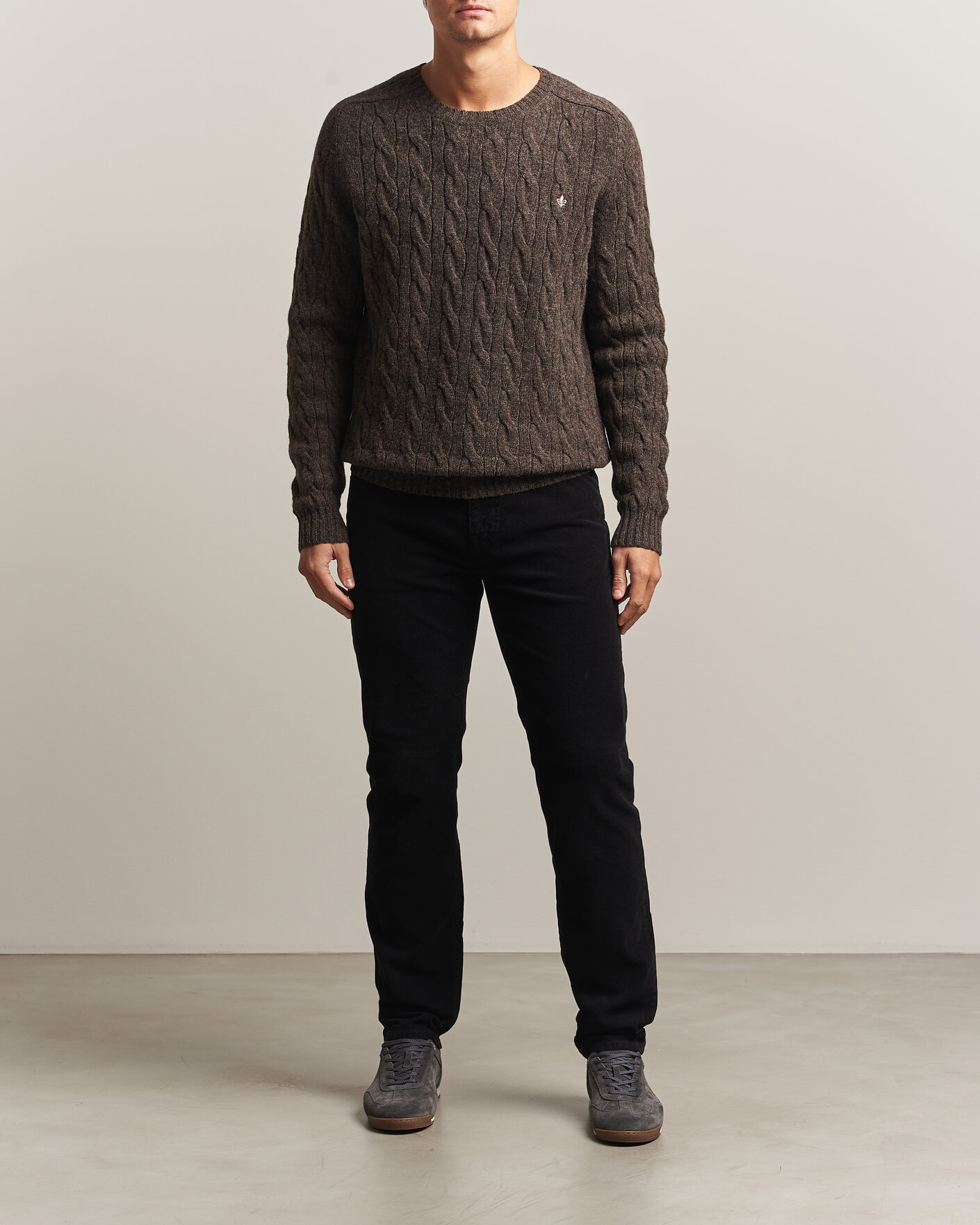 Mies | Housut | Morris | James Cord 5-Pocket Pants Black