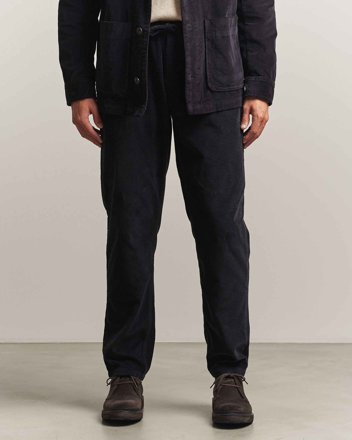 Mies | Housut | Morris | Fenix Cord Trousers Blue