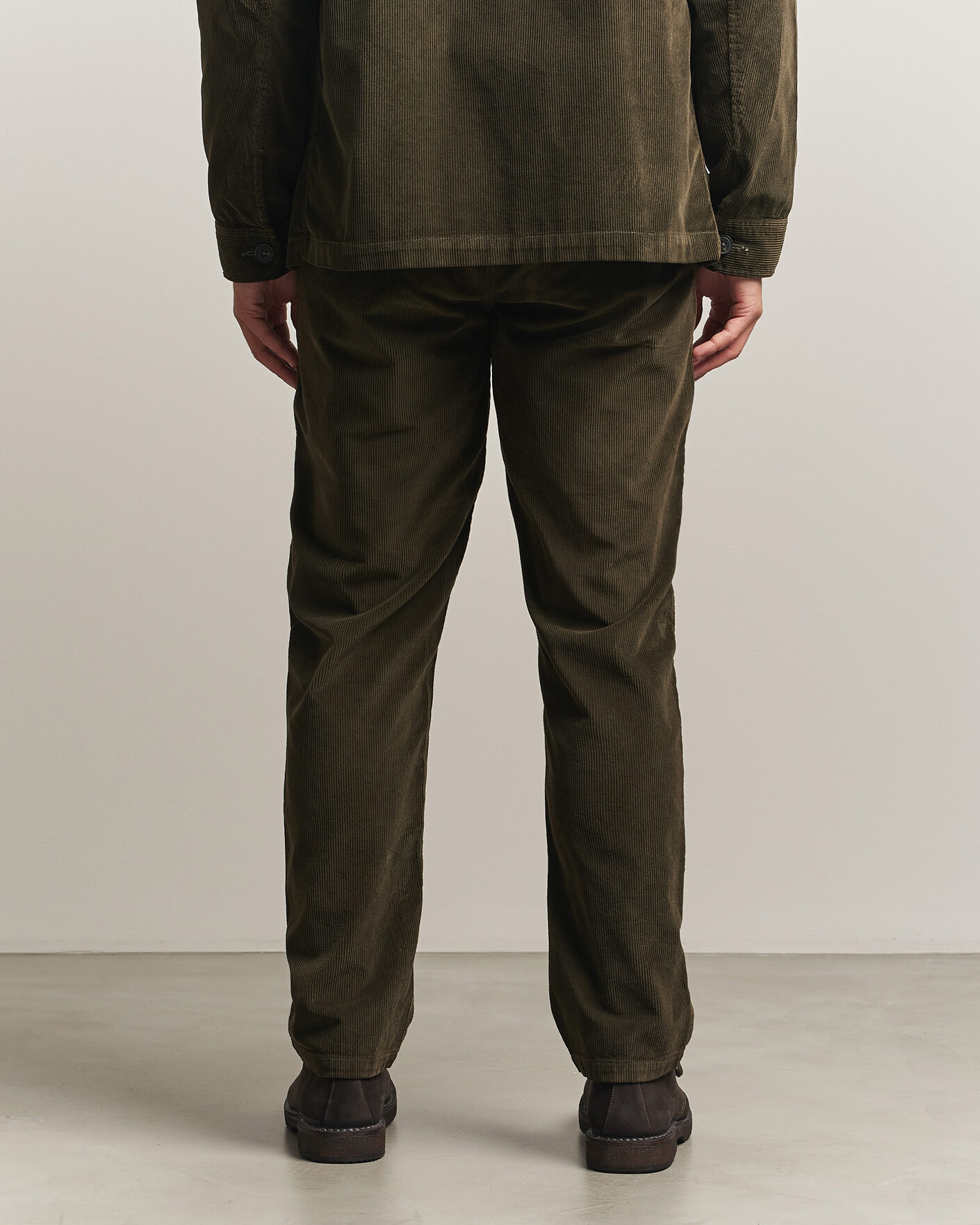 Mies | Housut | Morris | Fenix Cord Trousers Olive