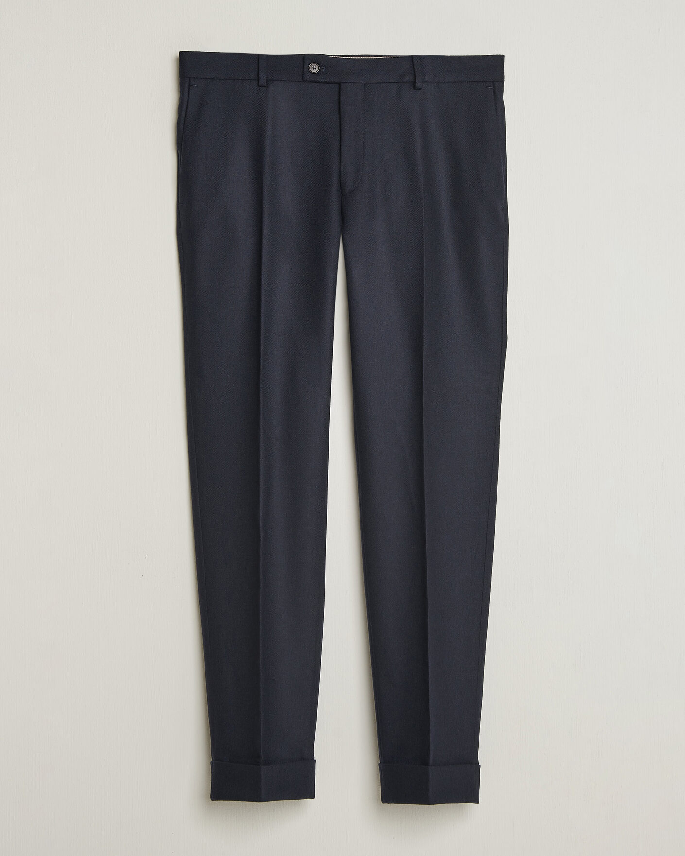Mies | Housut | Morris | Flannel Suit Trousers Navy