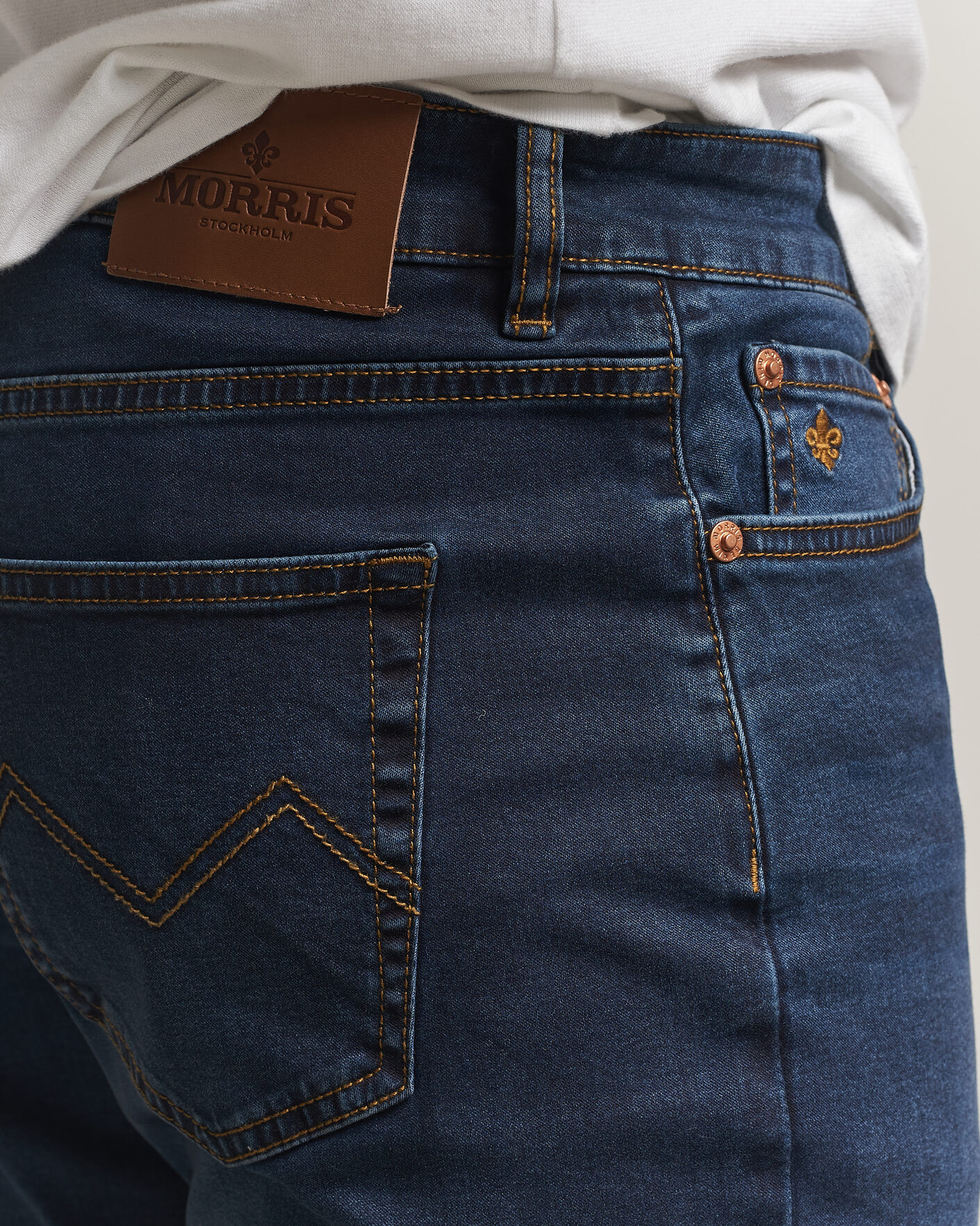 Mies | Farkut | Morris | Steve Satin Jeans One Year Wash