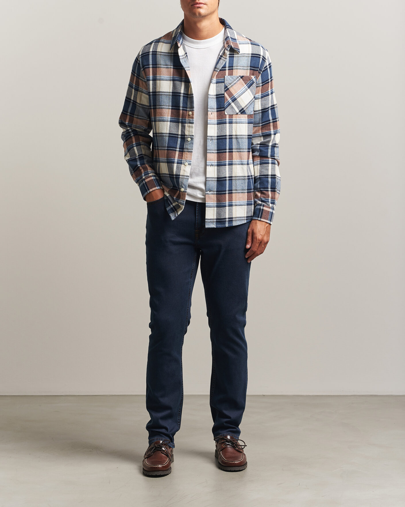 Mies | Farkut | Morris | Steve Satin Jeans Rinse Wash