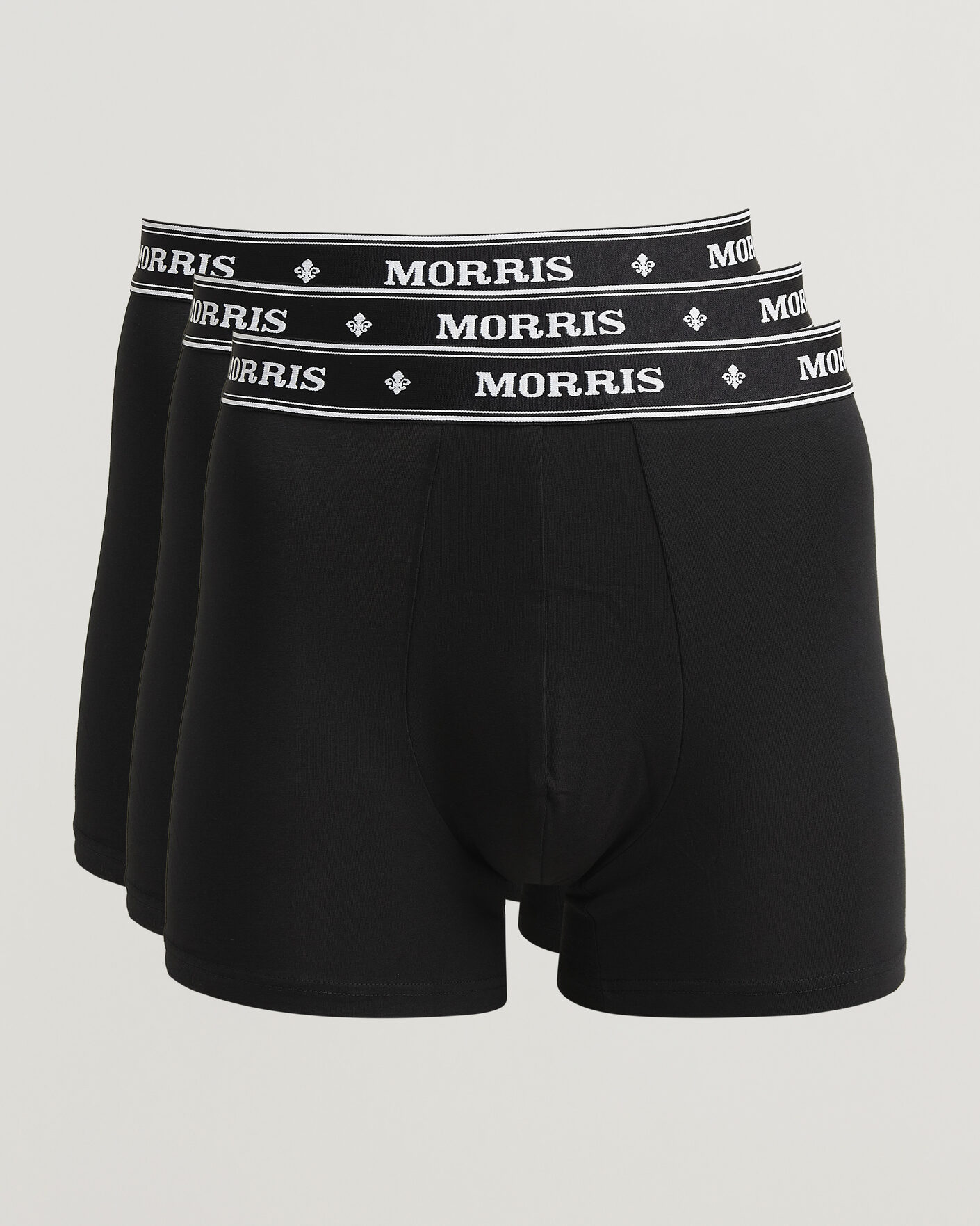 Mies | Alusvaatteet | Morris | Boxer Brief 3-Pack Black