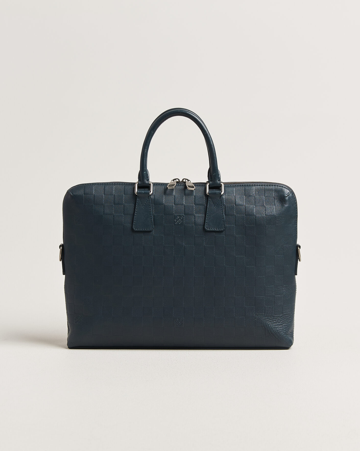 Mies | Pre-Owned & Vintage Bags | Louis Vuitton Pre-Owned | Porte Documents Bag Damier Infini Onyx
