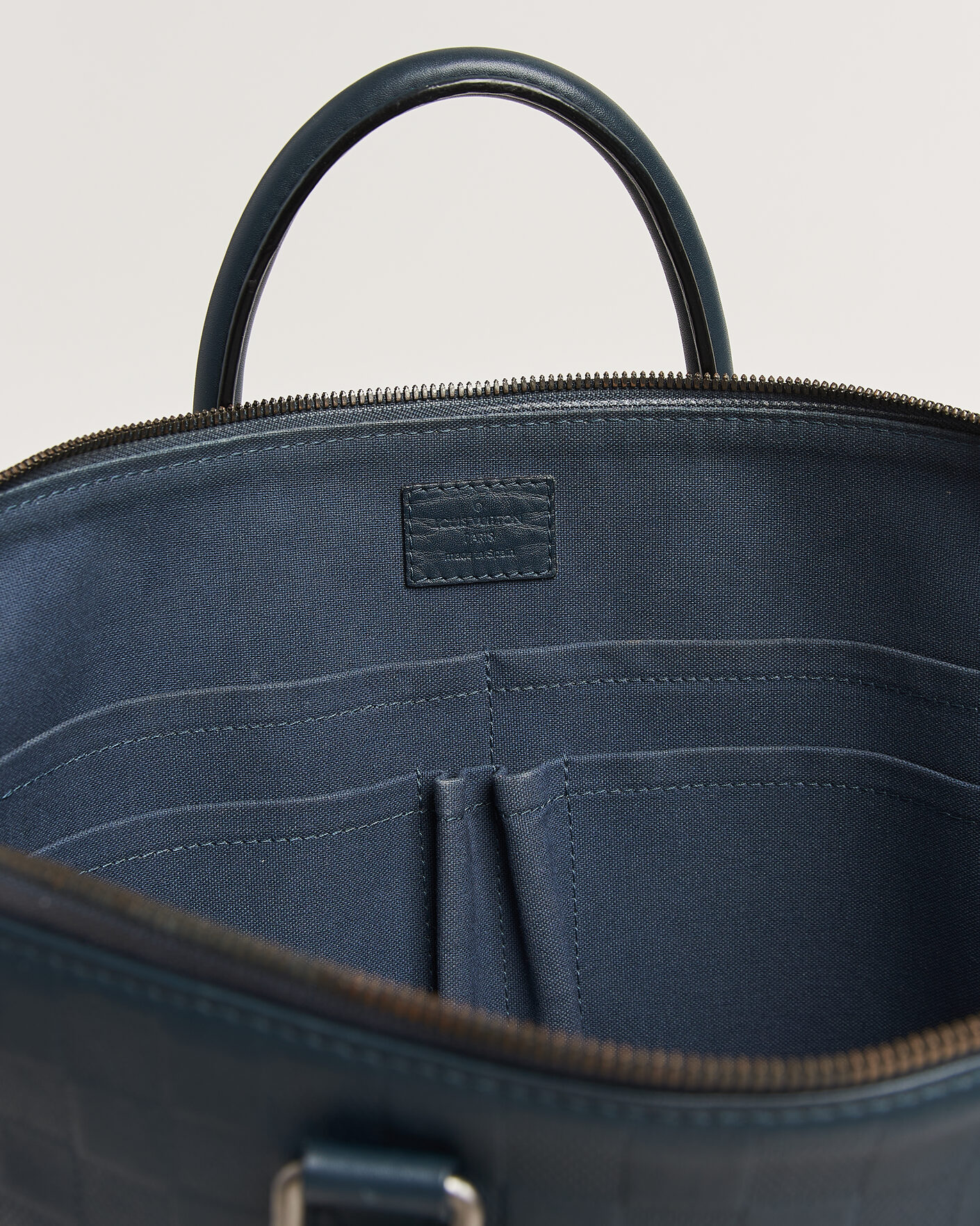 Mies | Pre-Owned & Vintage Bags | Louis Vuitton Pre-Owned | Porte Documents Bag Damier Infini Onyx