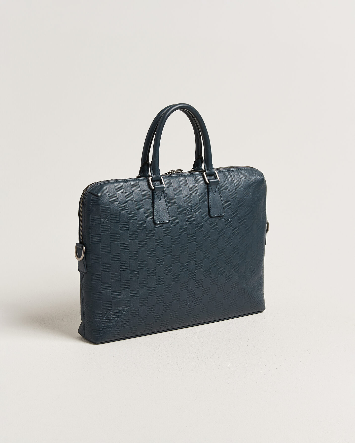 Mies | Pre-Owned & Vintage Bags | Louis Vuitton Pre-Owned | Porte Documents Bag Damier Infini Onyx