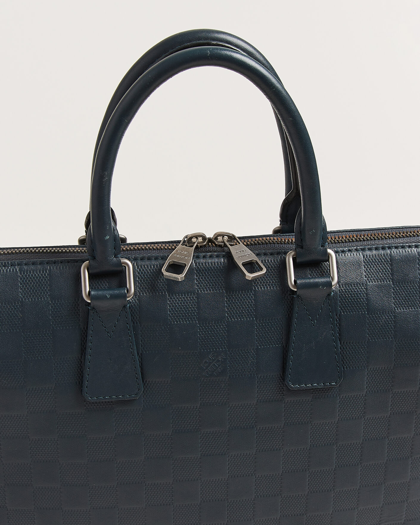 Mies | Pre-Owned & Vintage Bags | Louis Vuitton Pre-Owned | Porte Documents Bag Damier Infini Onyx