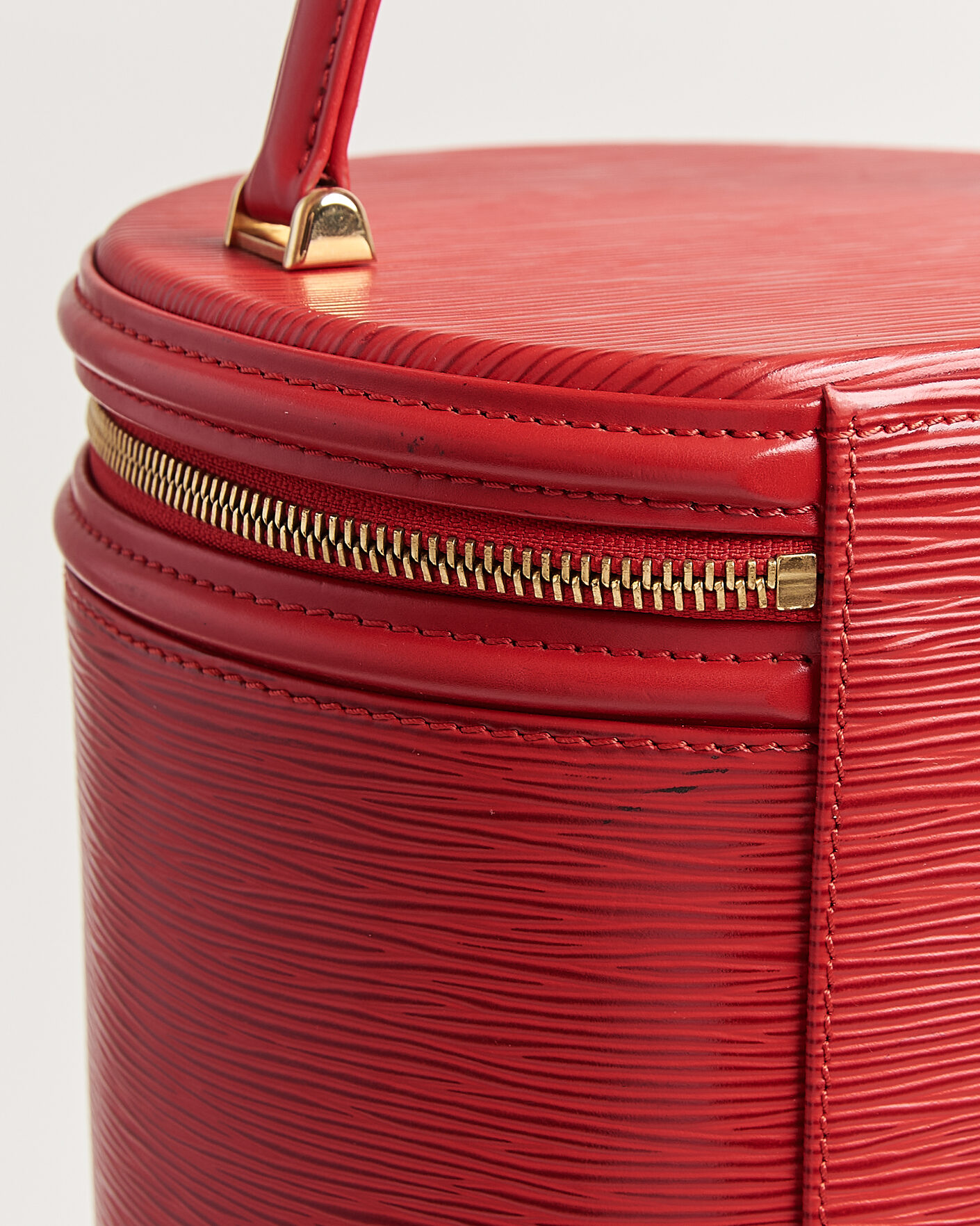 Mies | Pre-Owned & Vintage Bags | Louis Vuitton Pre-Owned | Cannes Vanity Case Epi Leather Red