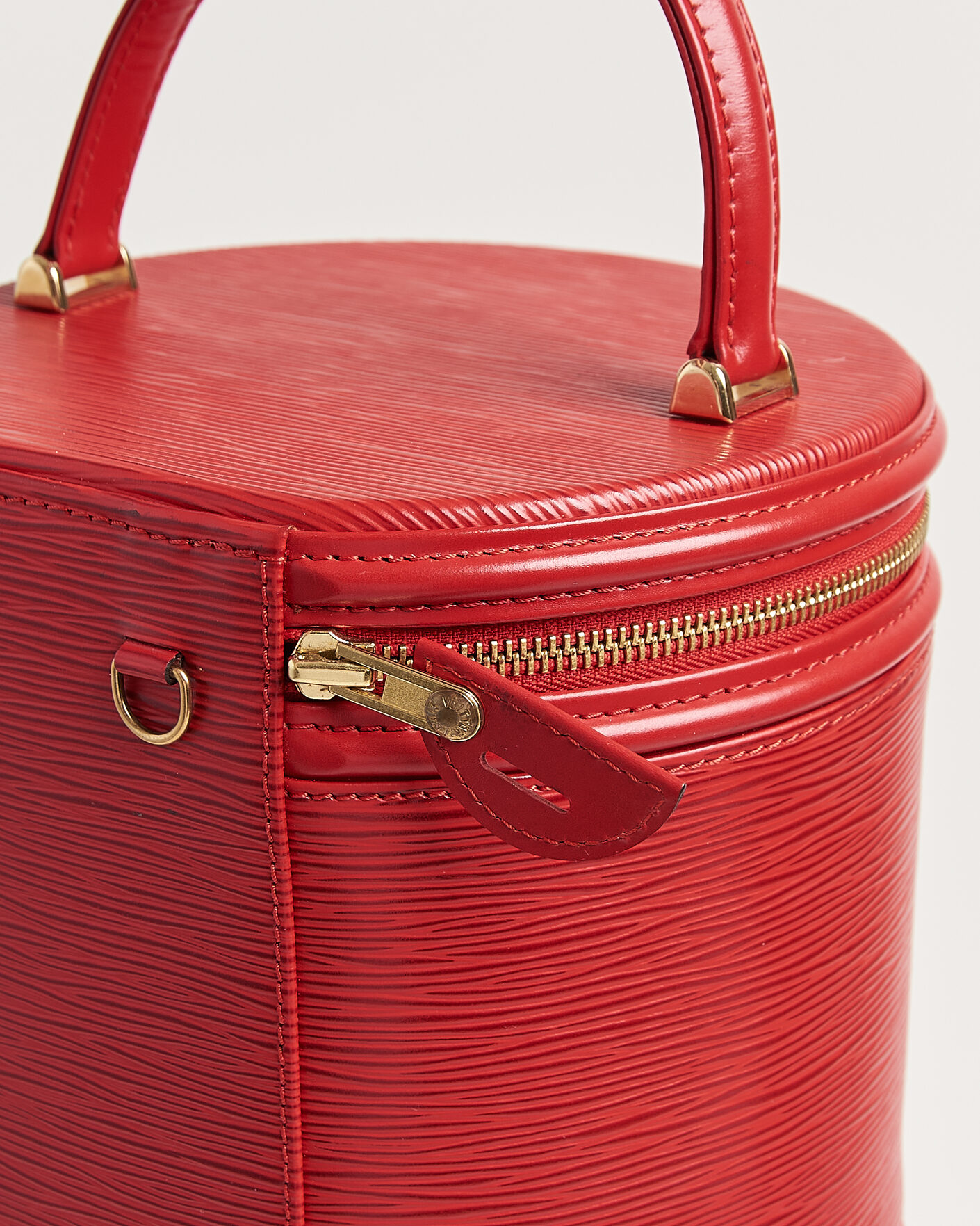 Mies | Pre-Owned & Vintage Bags | Louis Vuitton Pre-Owned | Cannes Vanity Case Epi Leather Red