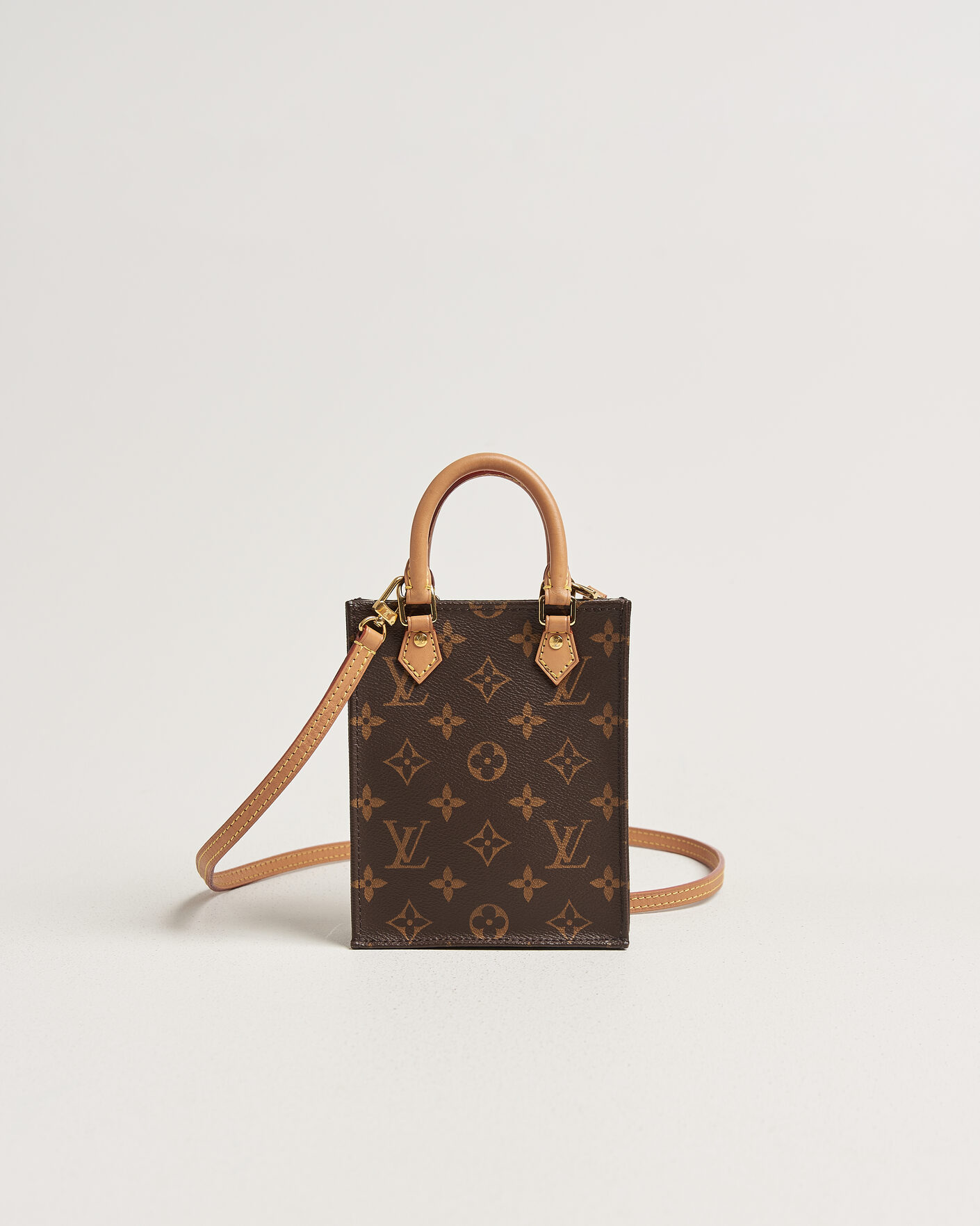 Mies | Pre-Owned & Vintage Bags | Louis Vuitton Pre-Owned | Sac Plat Petit Bandouliére Monogram
