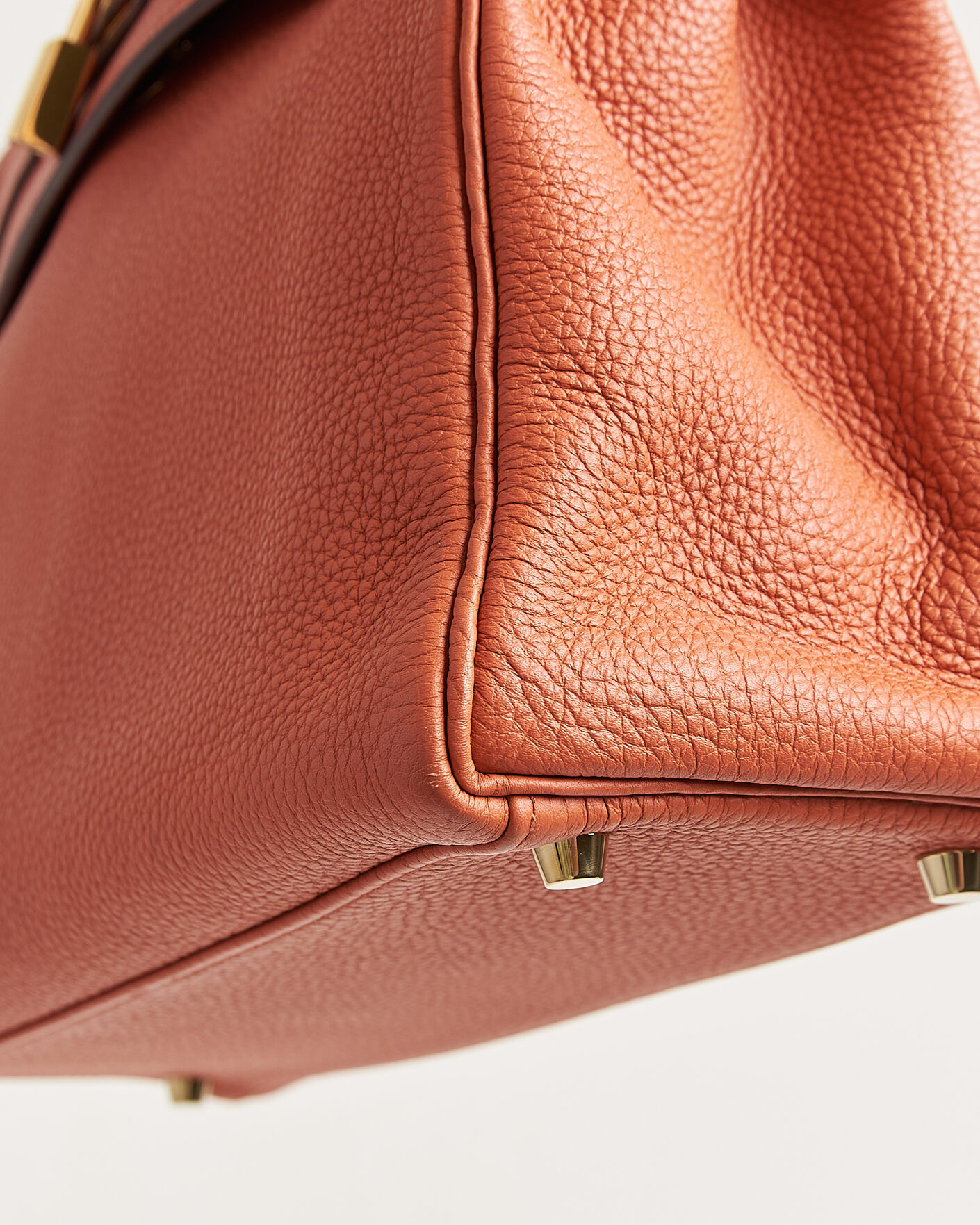 Mies | Pre-Owned & Vintage Bags | Hermès Pre-Owned | Kelly 32 Togo Leather Orange