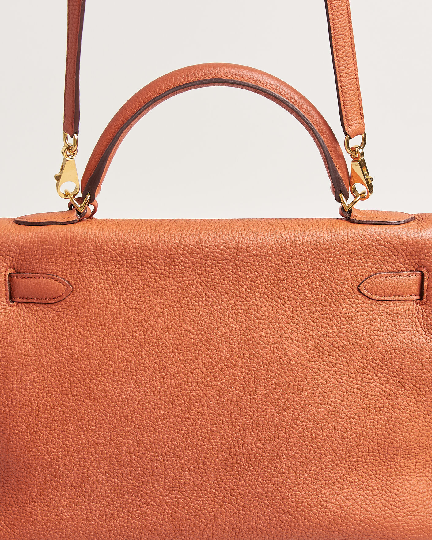 Mies | Pre-Owned & Vintage Bags | Hermès Pre-Owned | Kelly 32 Togo Leather Orange