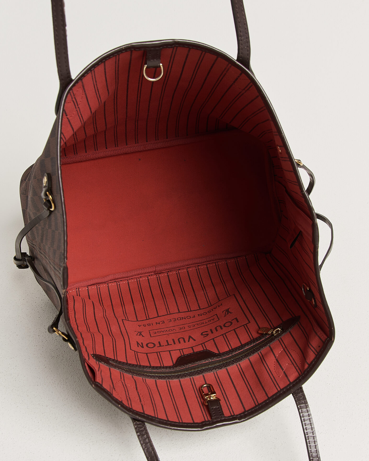 Mies | Pre-Owned & Vintage Bags | Louis Vuitton Pre-Owned | Neverfull MM Damier Ebene