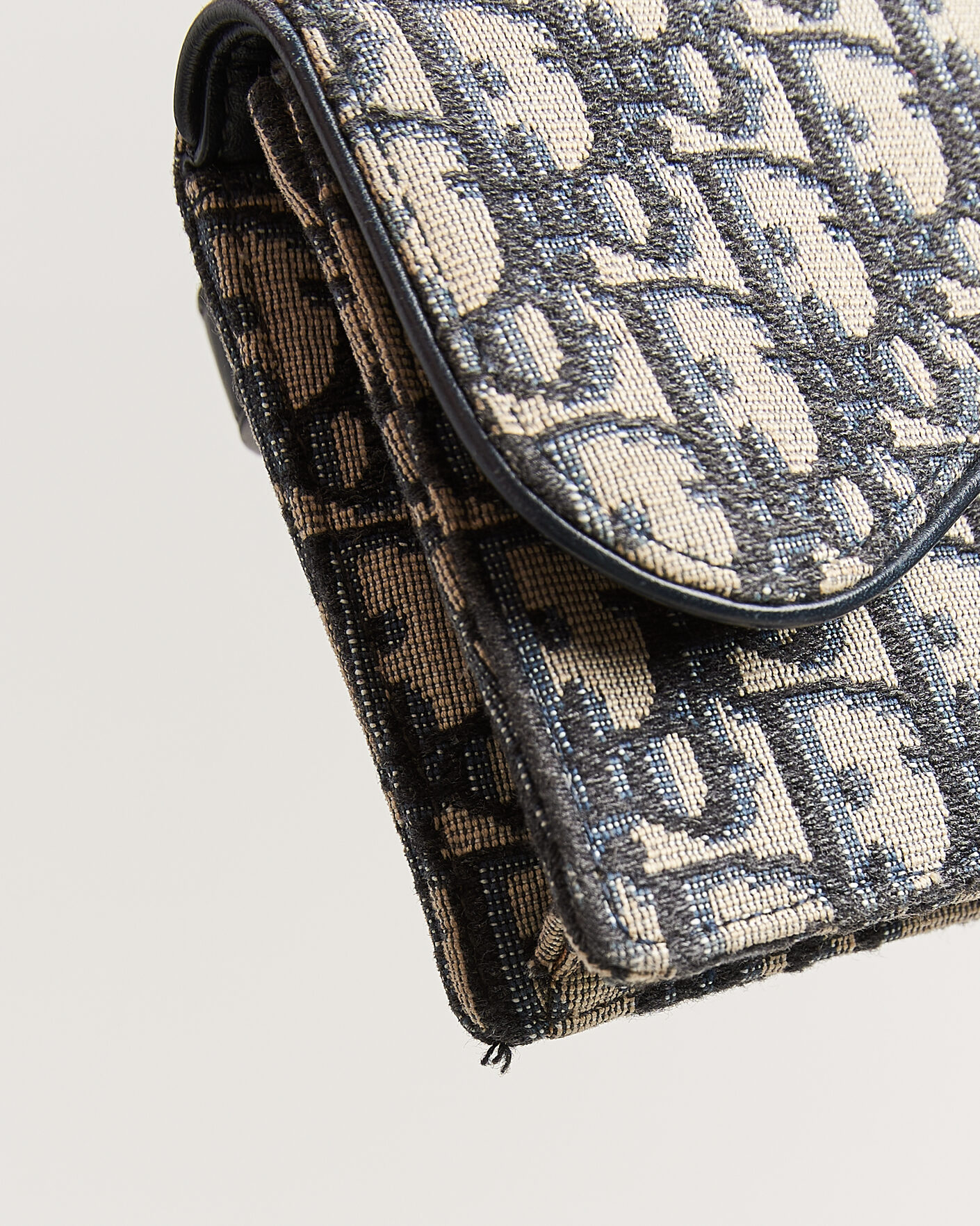Mies | Pre-Owned & Vintage Bags | Dior Pre-Owned | Saddle Rectangular Belt Bag Blue
