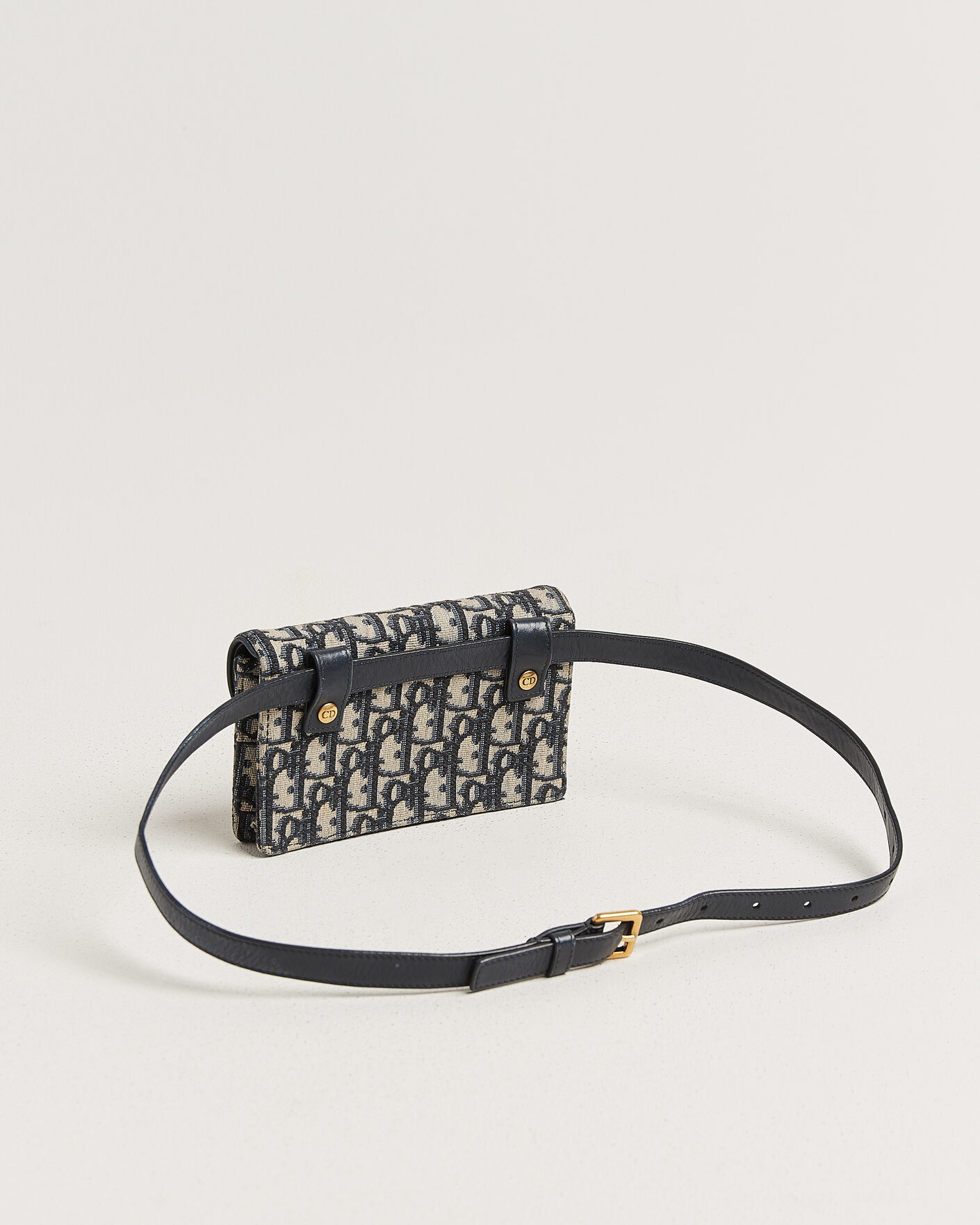 Mies | Pre-Owned & Vintage Bags | Dior Pre-Owned | Saddle Rectangular Belt Bag Blue