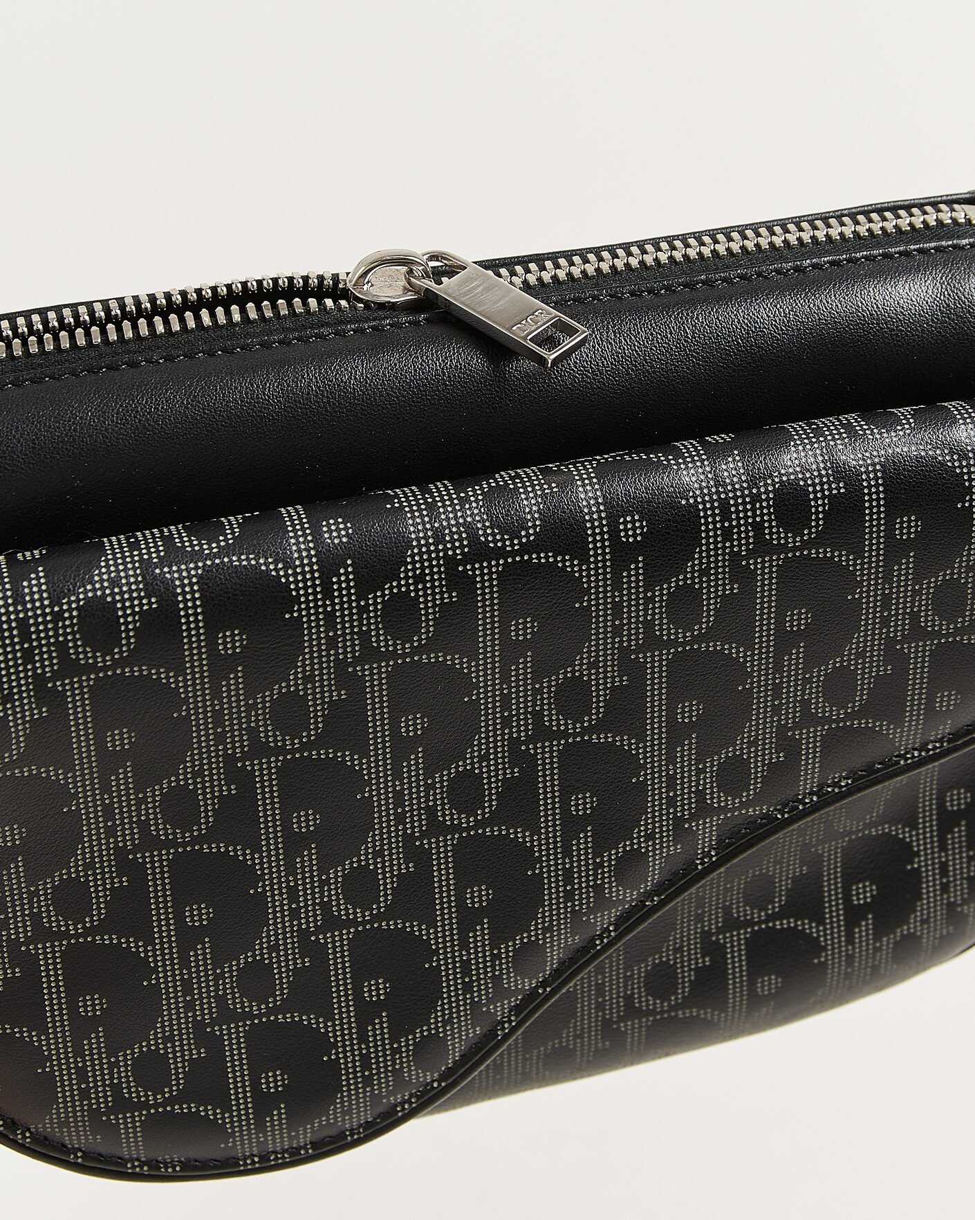 Mies | Pre-Owned & Vintage Bags | Dior Pre-Owned | Saddle Bag Oblique Leather Black