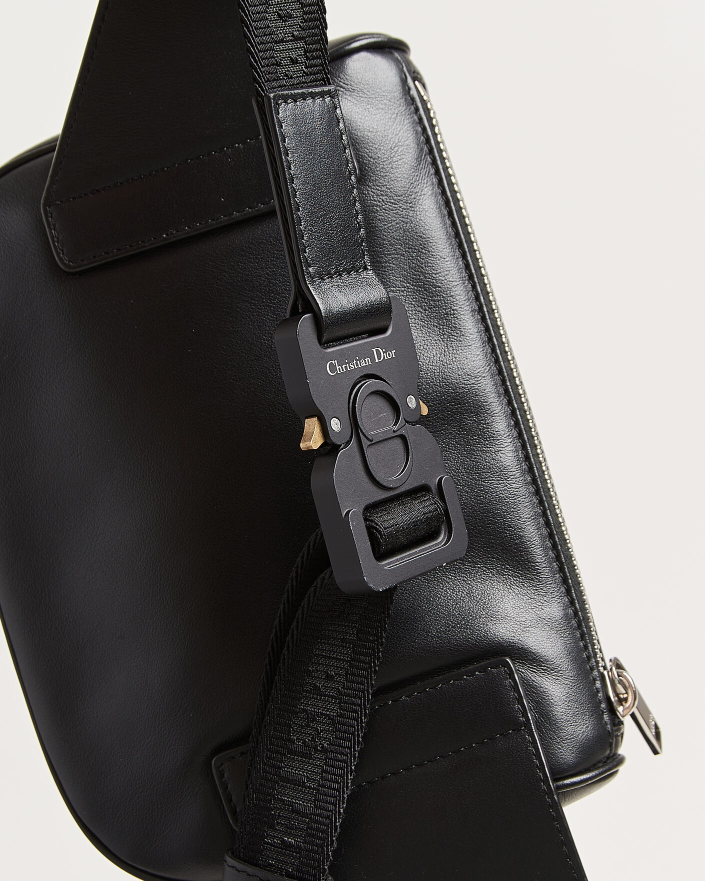 Mies | Pre-Owned & Vintage Bags | Dior Pre-Owned | Saddle Bag Oblique Leather Black