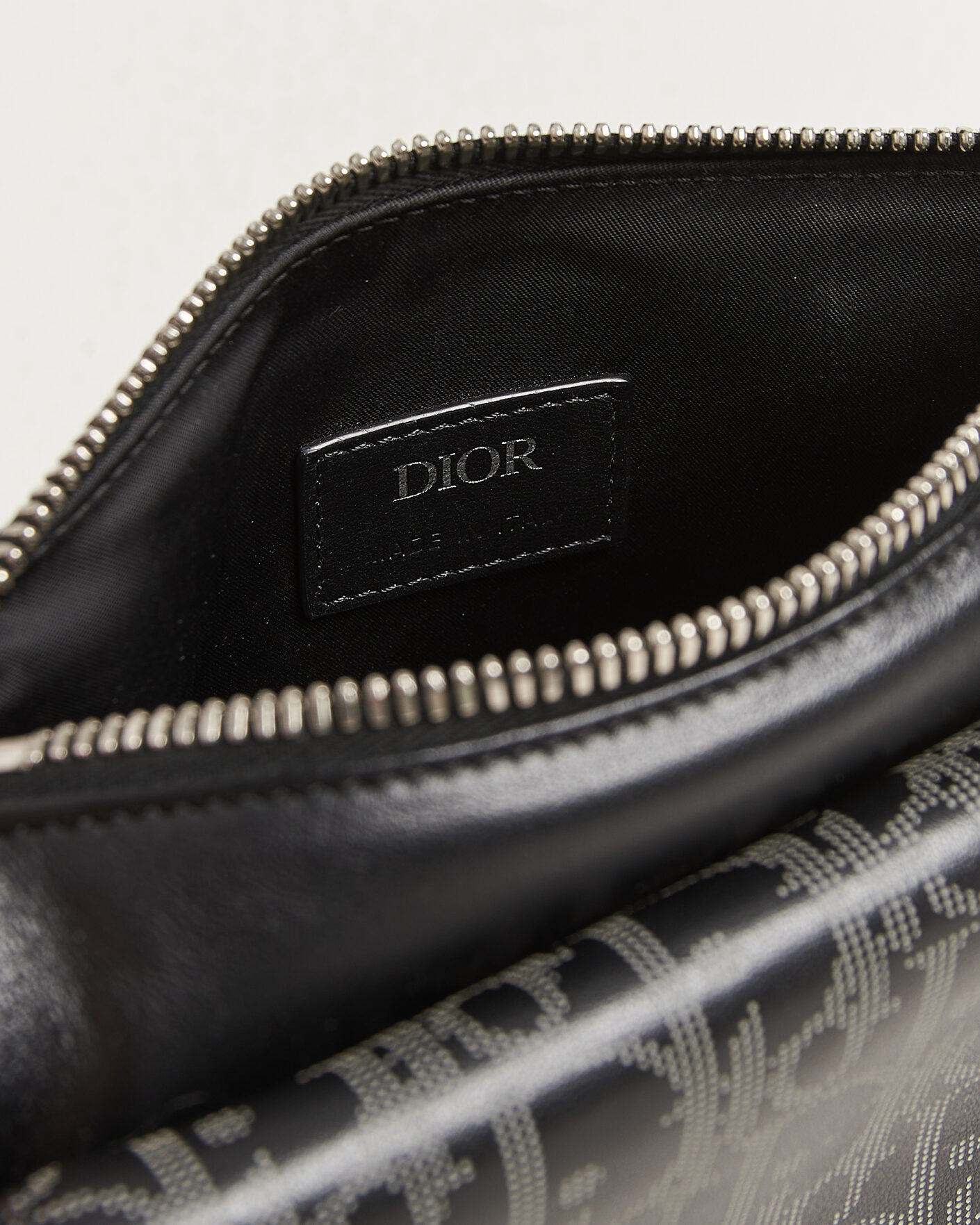 Mies | Pre-Owned & Vintage Bags | Dior Pre-Owned | Saddle Bag Oblique Leather Black