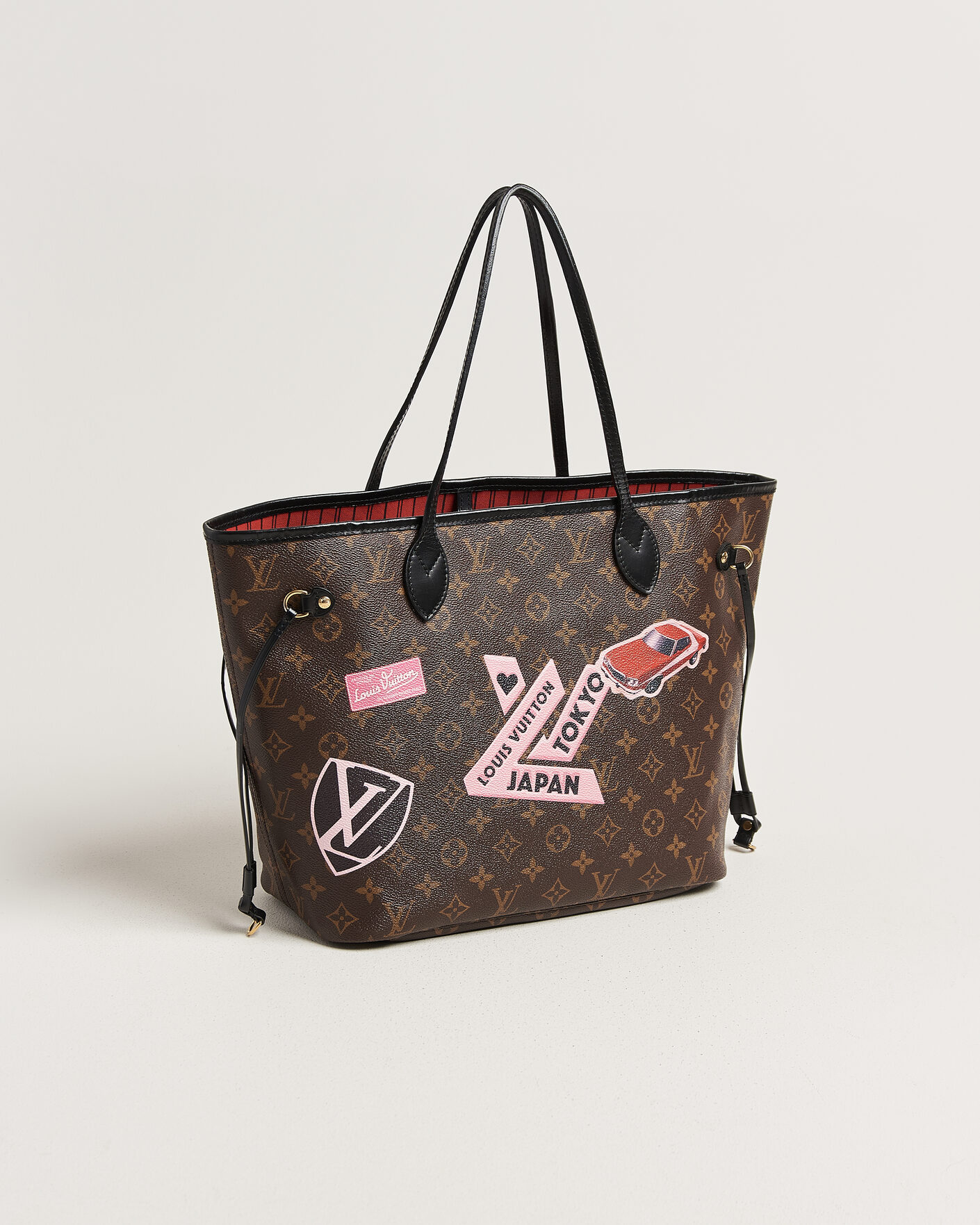 Mies | Pre-Owned & Vintage Bags | Louis Vuitton Pre-Owned | Neverfull MM World Tour Japan Monogram