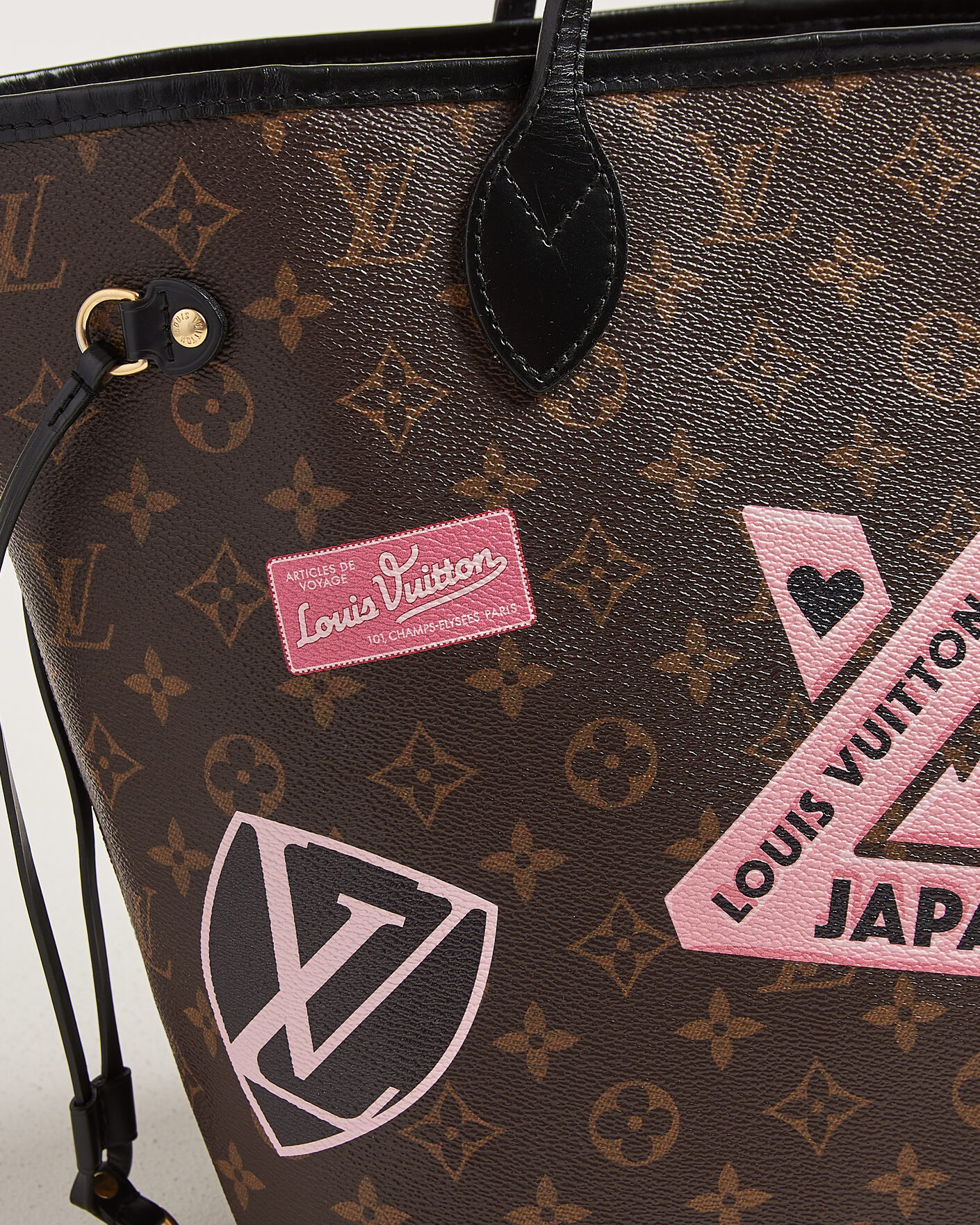 Mies | Pre-Owned & Vintage Bags | Louis Vuitton Pre-Owned | Neverfull MM World Tour Japan Monogram