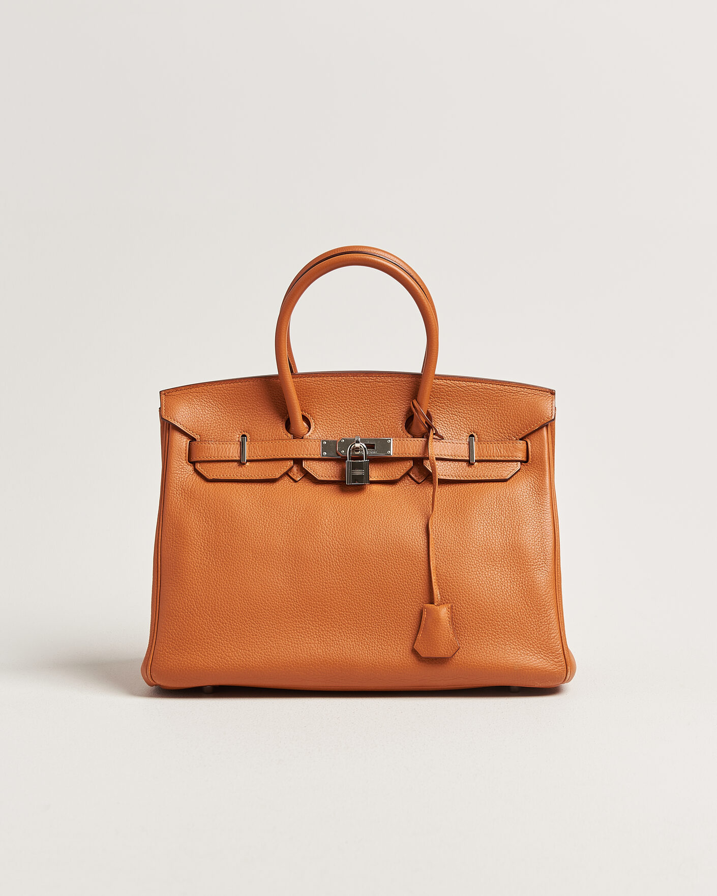 Mies | Pre-Owned & Vintage Bags | Hermès Pre-Owned | Birkin 35 Togo Leather Orange
