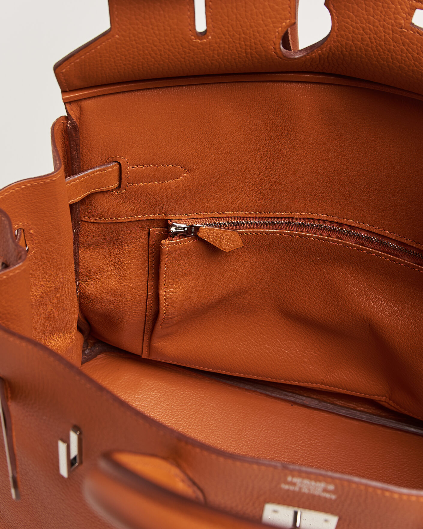 Mies | Pre-Owned & Vintage Bags | Hermès Pre-Owned | Birkin 35 Togo Leather Orange