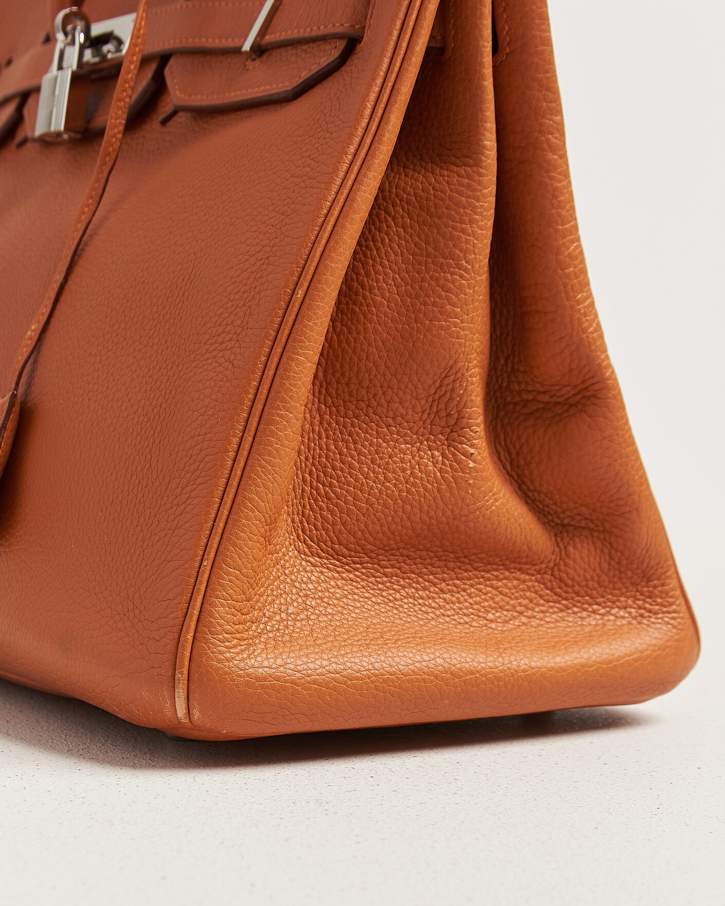 Mies | Pre-Owned & Vintage Bags | Hermès Pre-Owned | Birkin 35 Togo Leather Orange