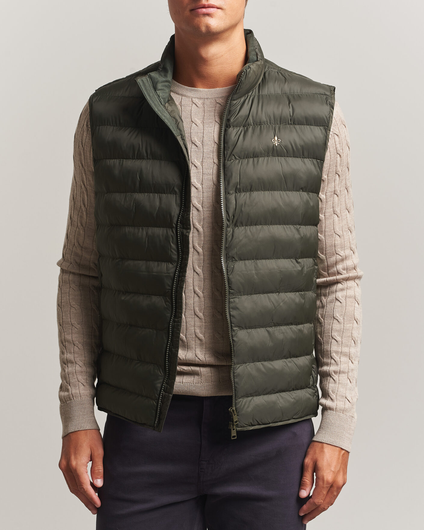 Mies | Ulkoliivit | Morris | Norfolk Liner Vest Olive