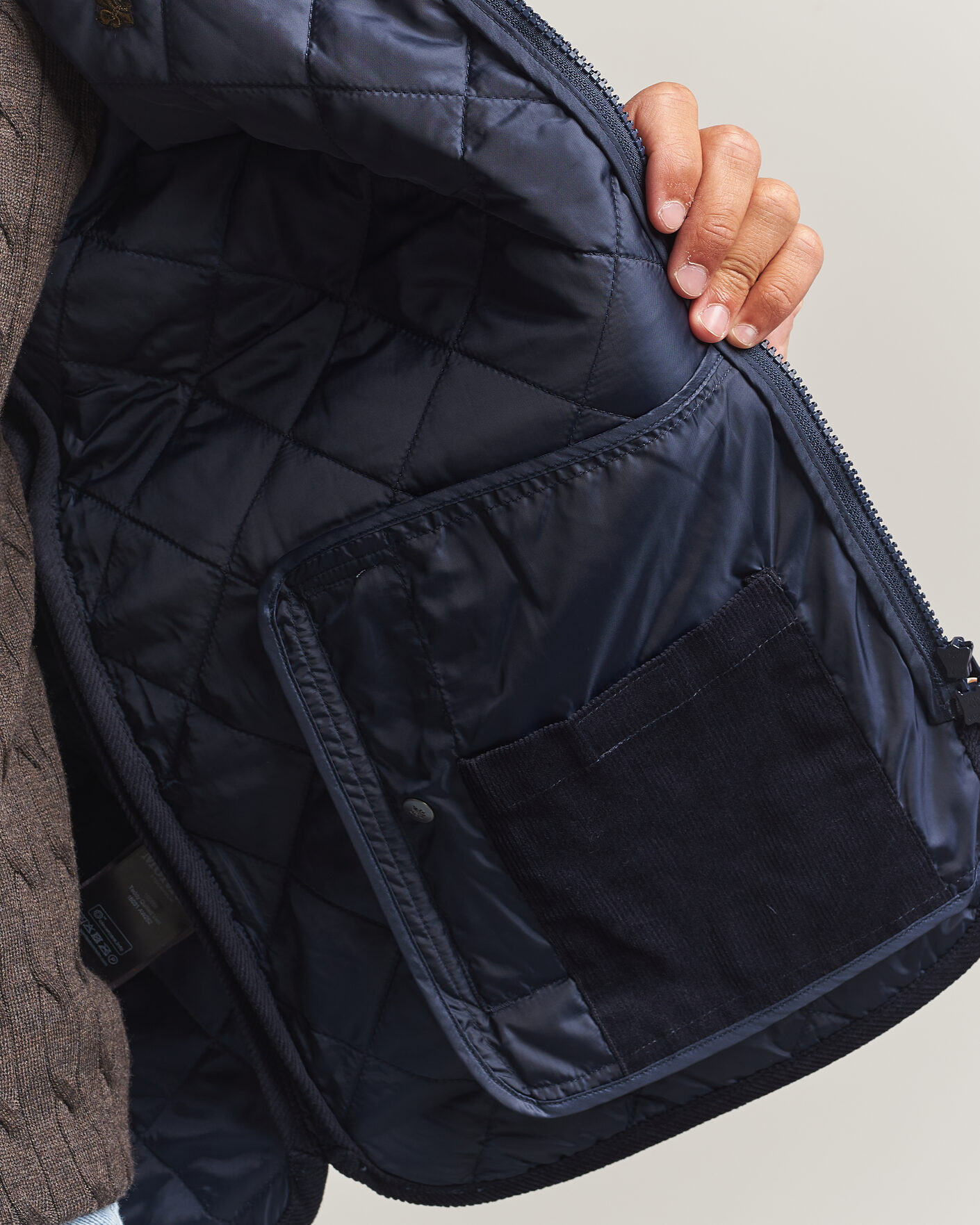 Mies | Ulkoliivit | Morris | Teddy Quilted Vest Old Blue