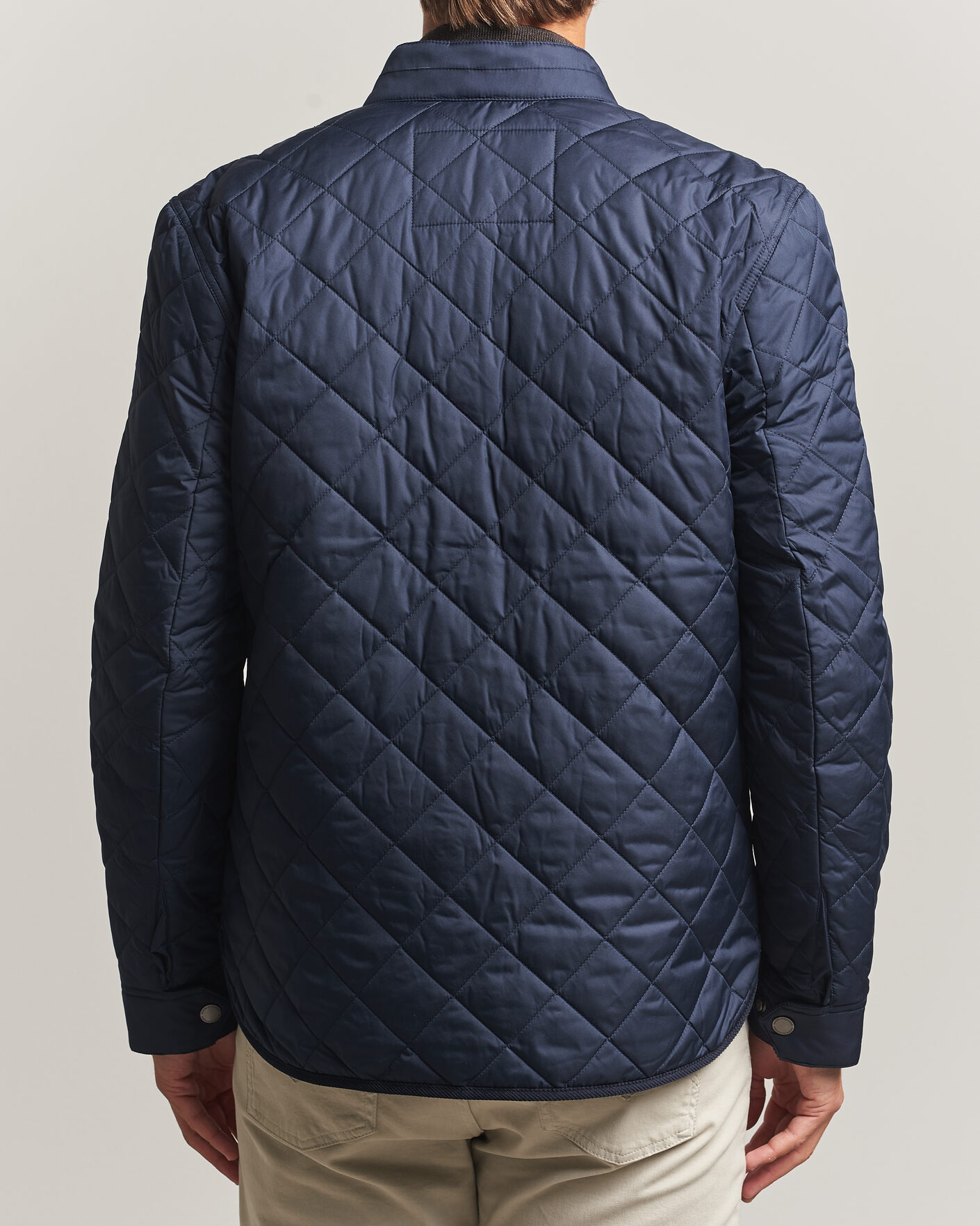 Mies | Takit | Morris | Teddy Quilted Jacket Old Blue