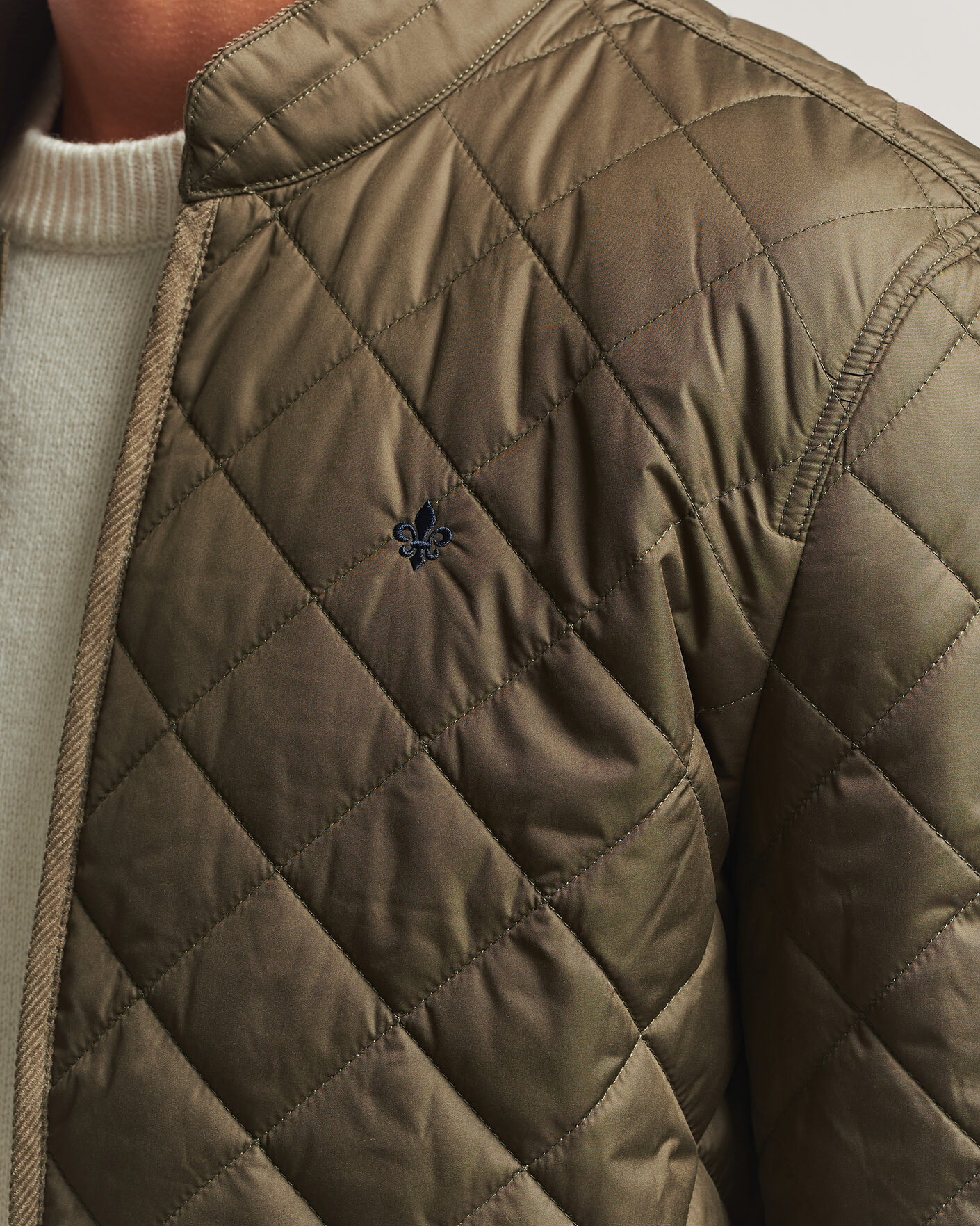 Mies | Takit | Morris | Teddy Quilted Jacket Olive