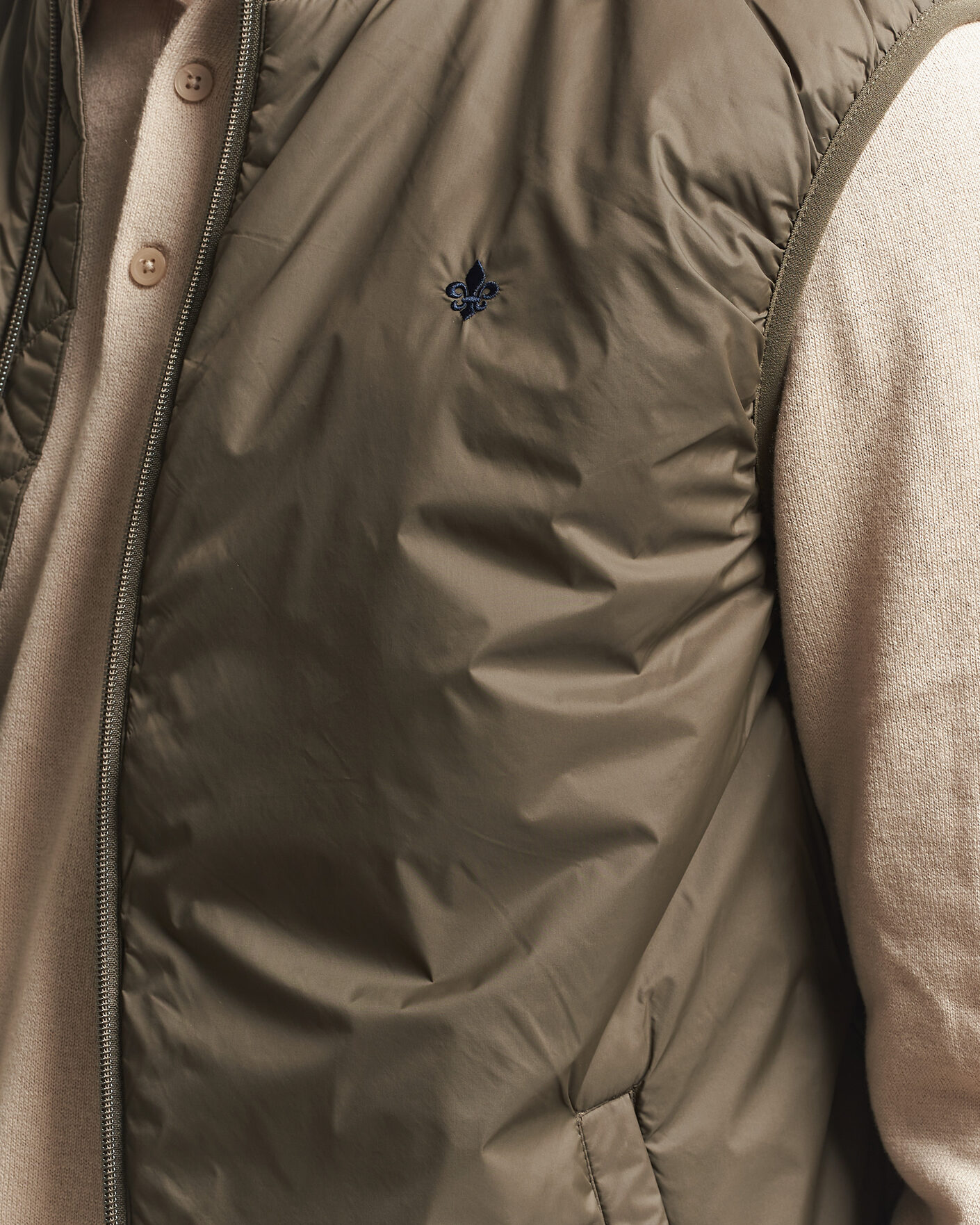 Mies | Ulkoliivit | Morris | Bradley Padded Vest Olive