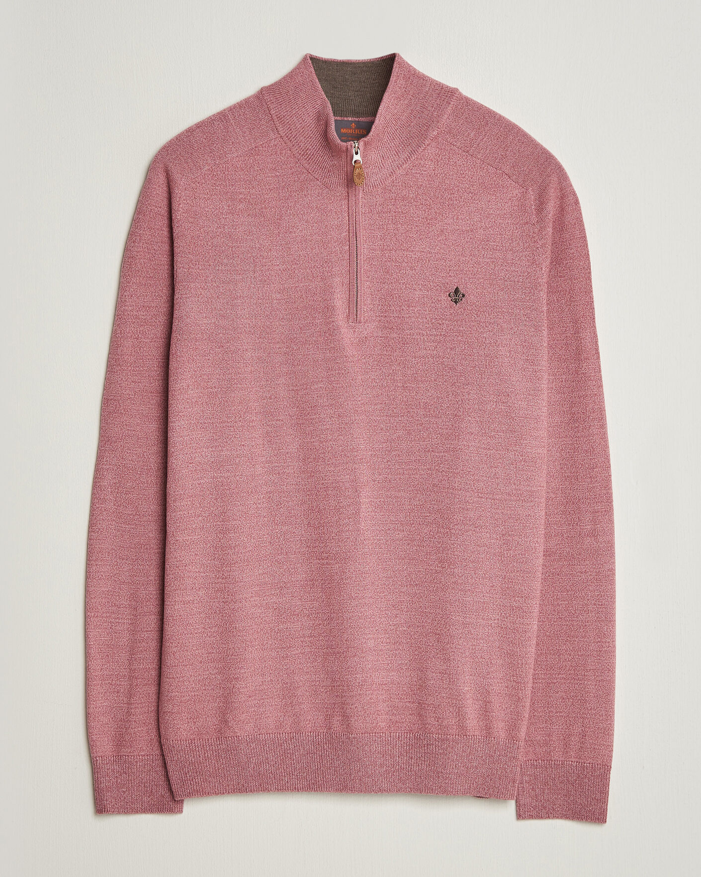 Mies | Puserot | Morris | John Merino Half Zip Cerise