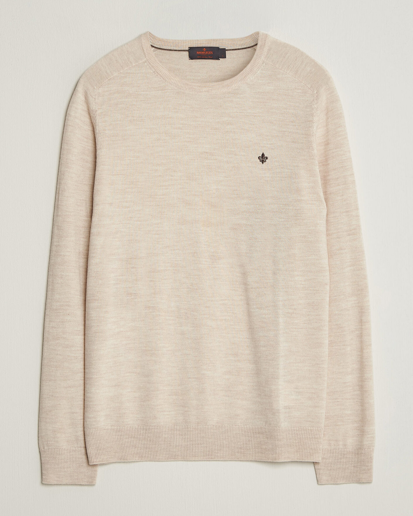 Mies | Puserot | Morris | Merino O-Neck Off White