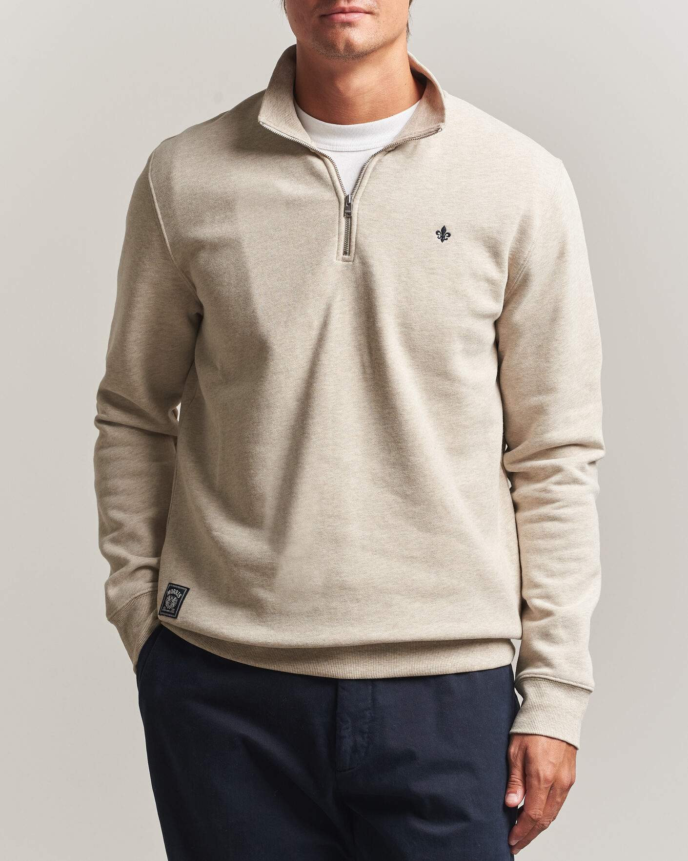 Mies | Puserot | Morris | Brandon Lily Half Zip Khaki