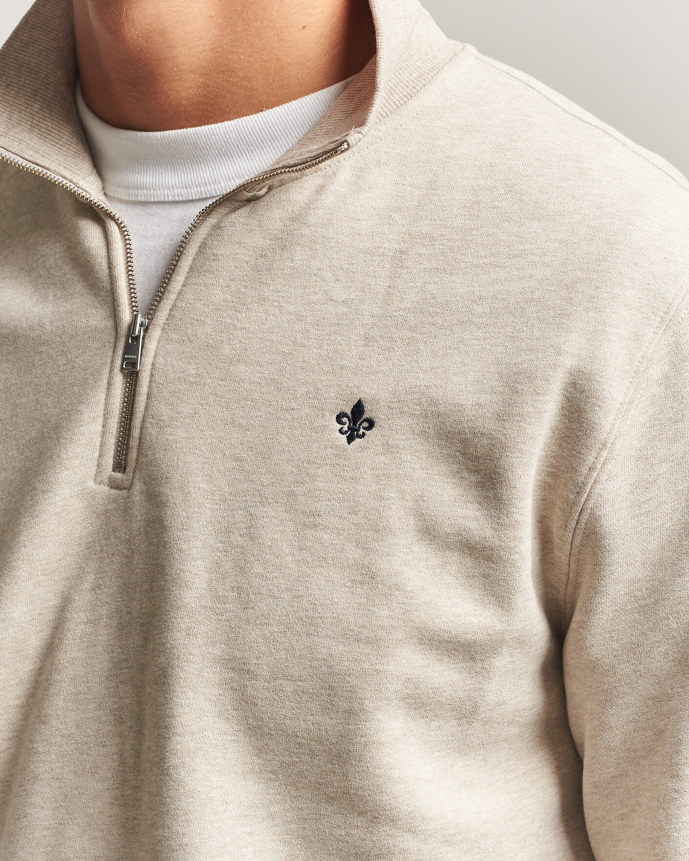 Mies | Puserot | Morris | Brandon Lily Half Zip Khaki