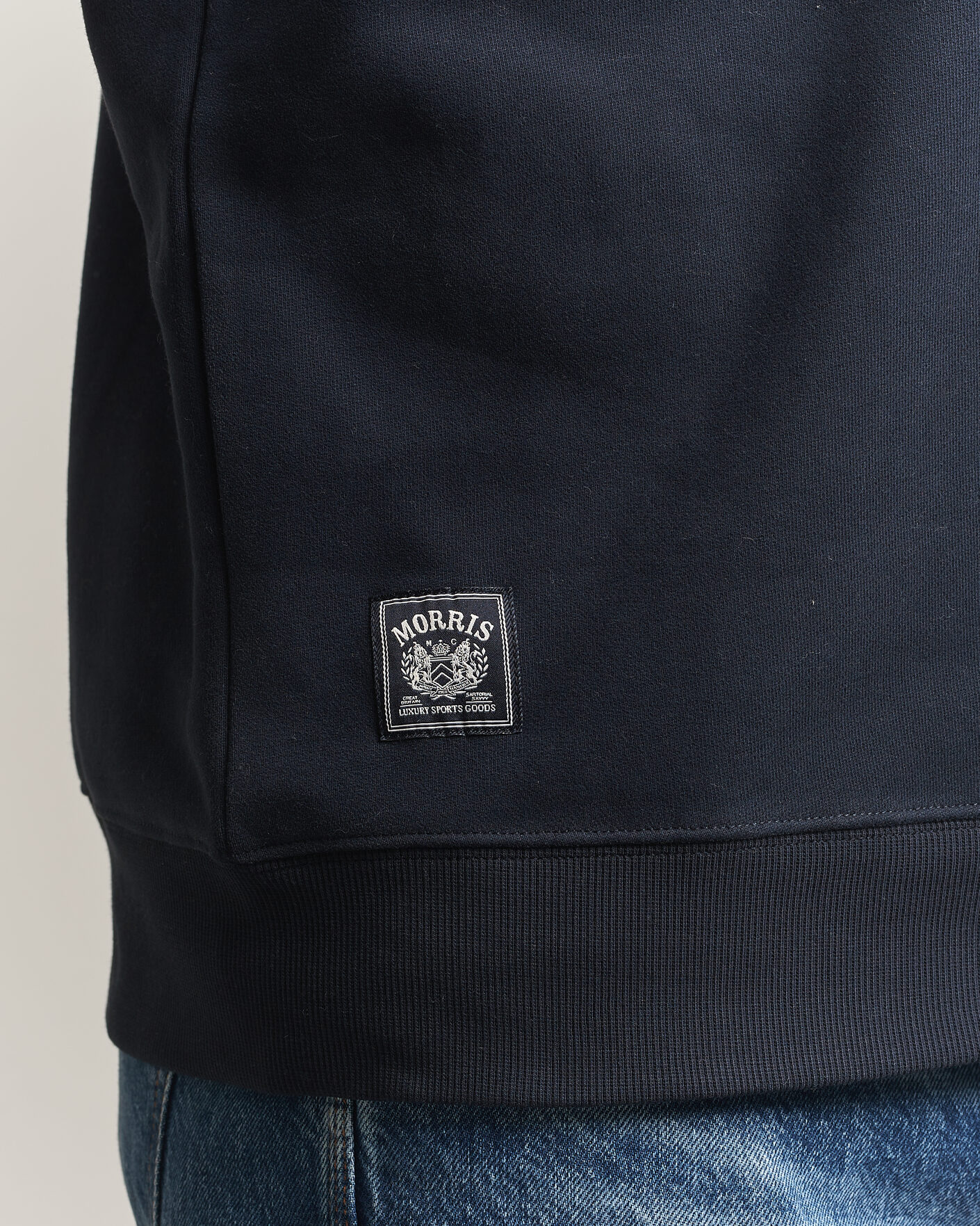 Mies | Puserot | Morris | Brandon Lily Half Zip Old Blue