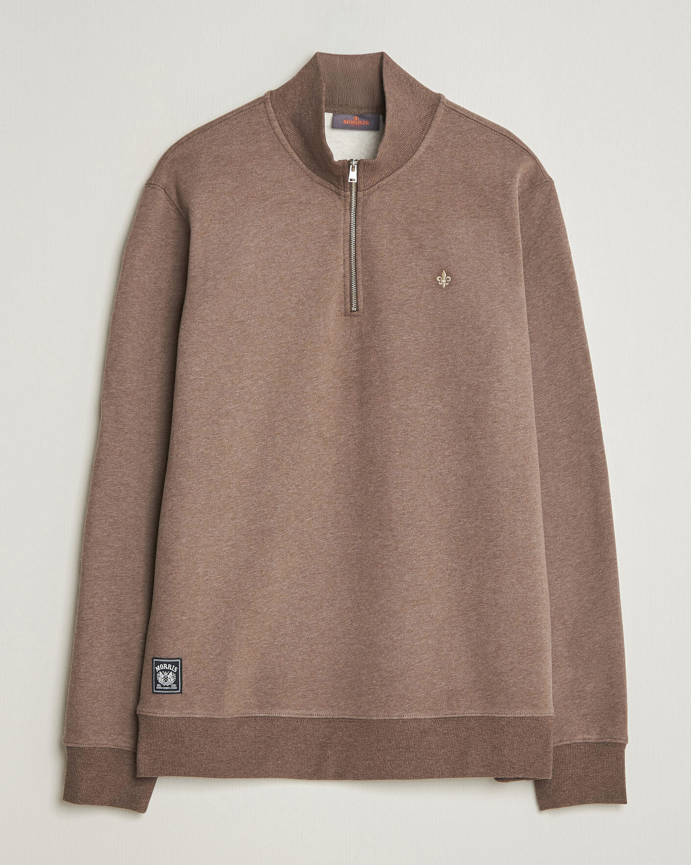 Mies | Puserot | Morris | Brandon Lily Half Zip Brown