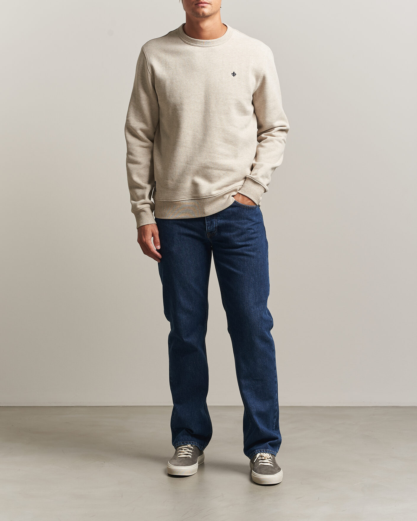 Mies | Puserot | Morris | Brandon Lily Sweatshirt Khaki