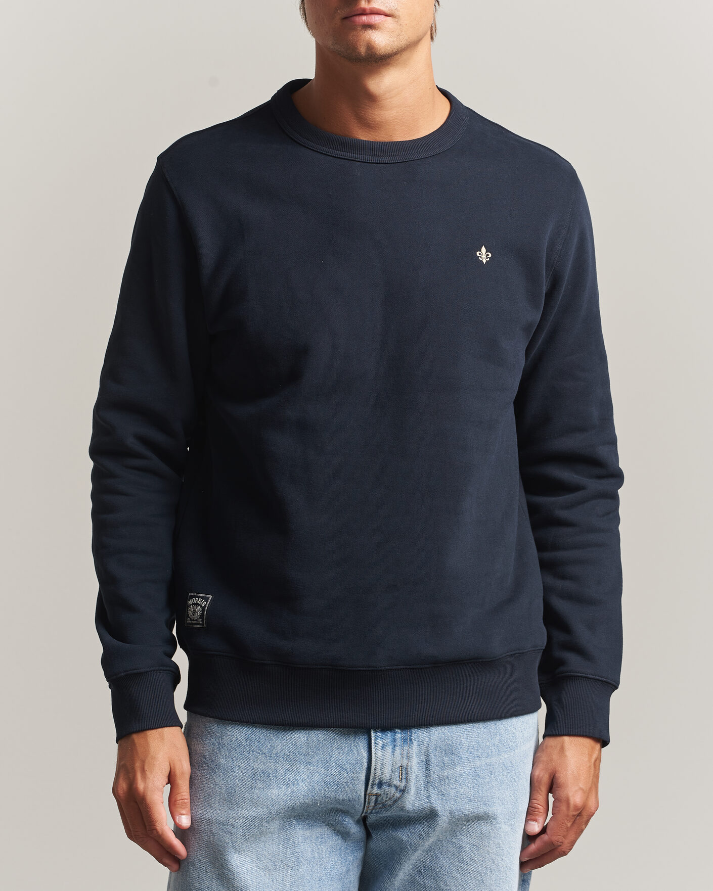 Mies | Puserot | Morris | Brandon Lily Sweatshirt Old Blue