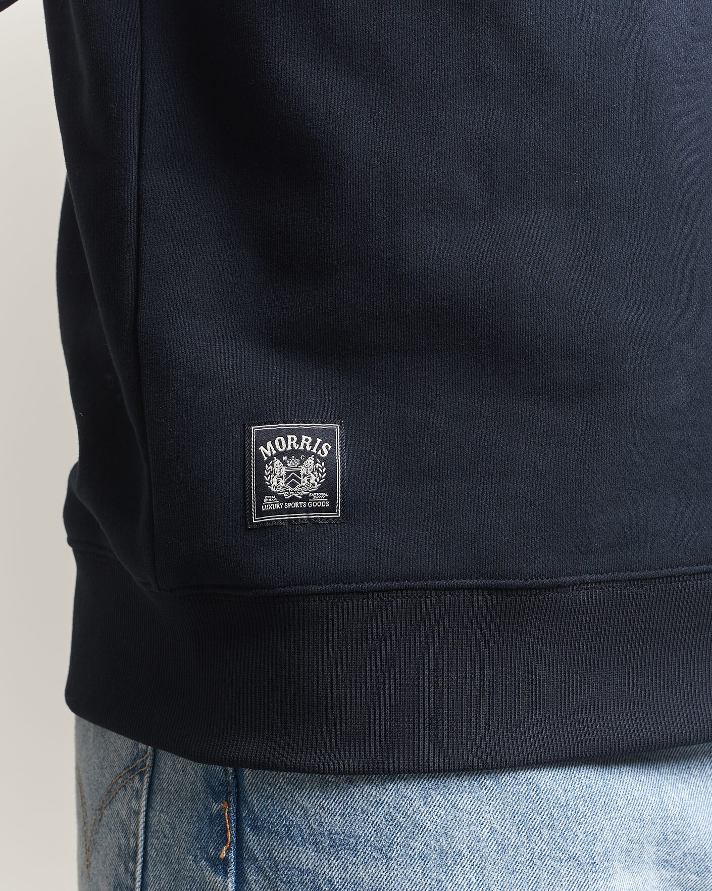 Mies | Puserot | Morris | Brandon Lily Sweatshirt Old Blue