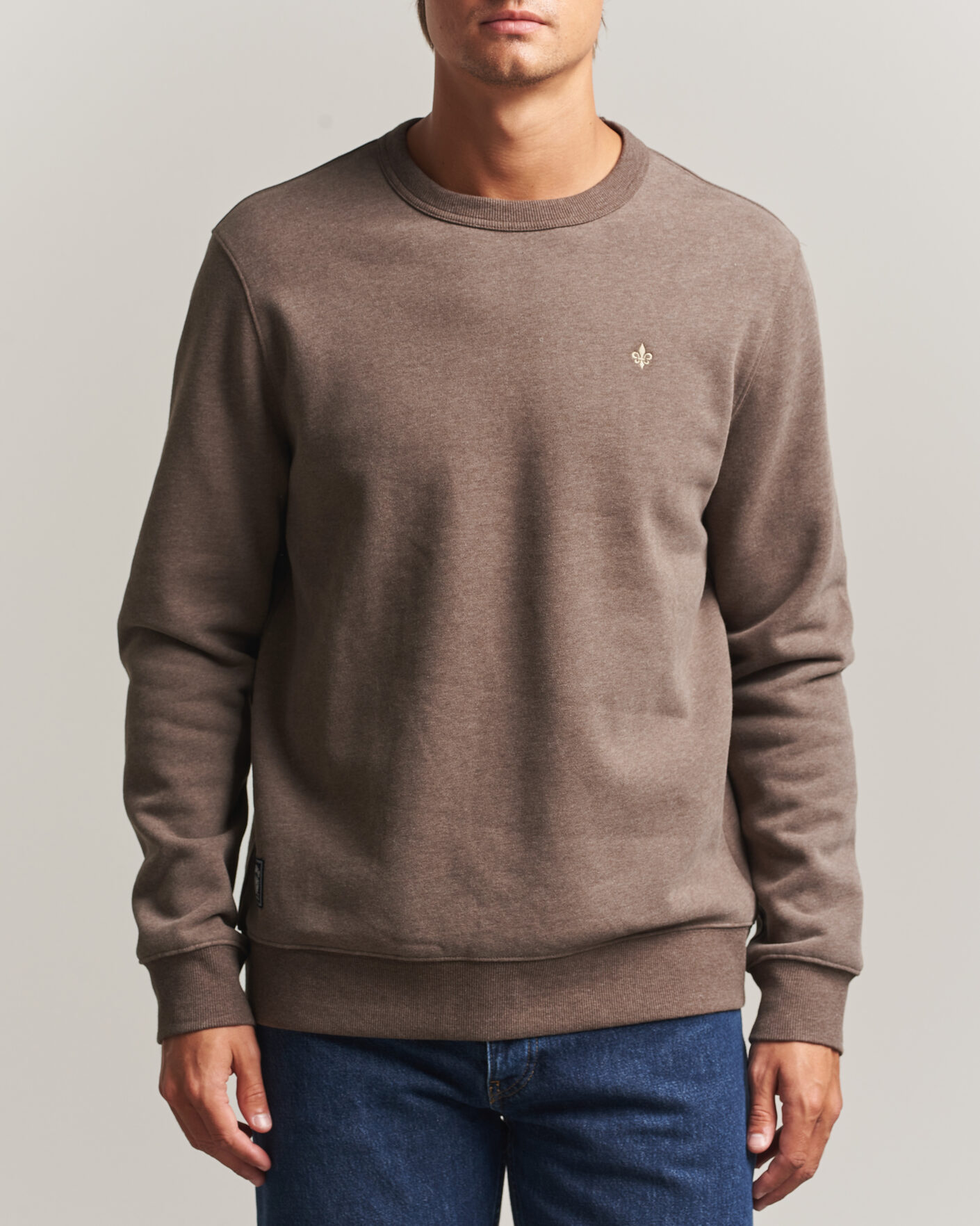 Mies | Puserot | Morris | Brandon Lily Sweatshirt Brown