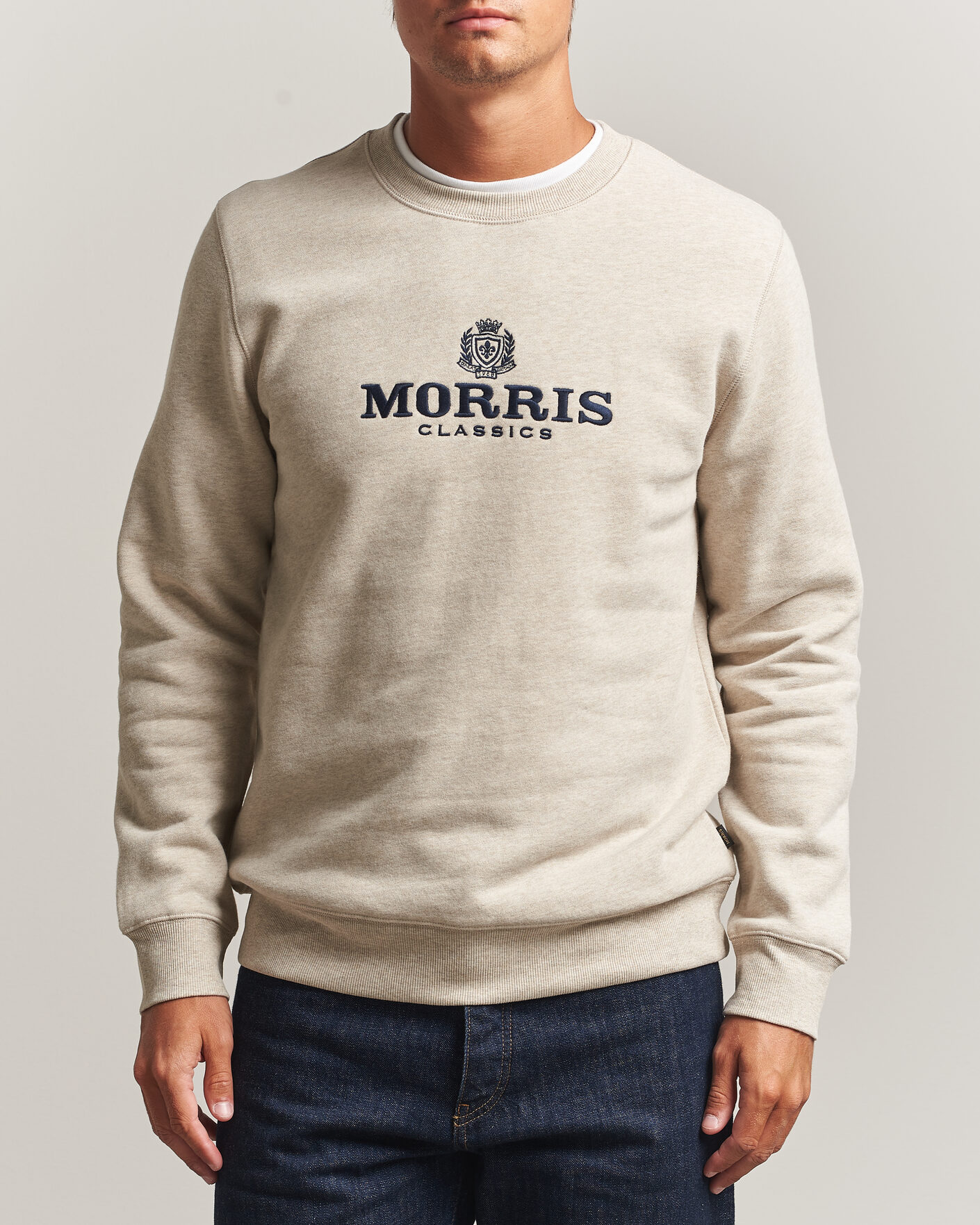 Mies | Puserot | Morris | Brian Sweatshirt Khaki