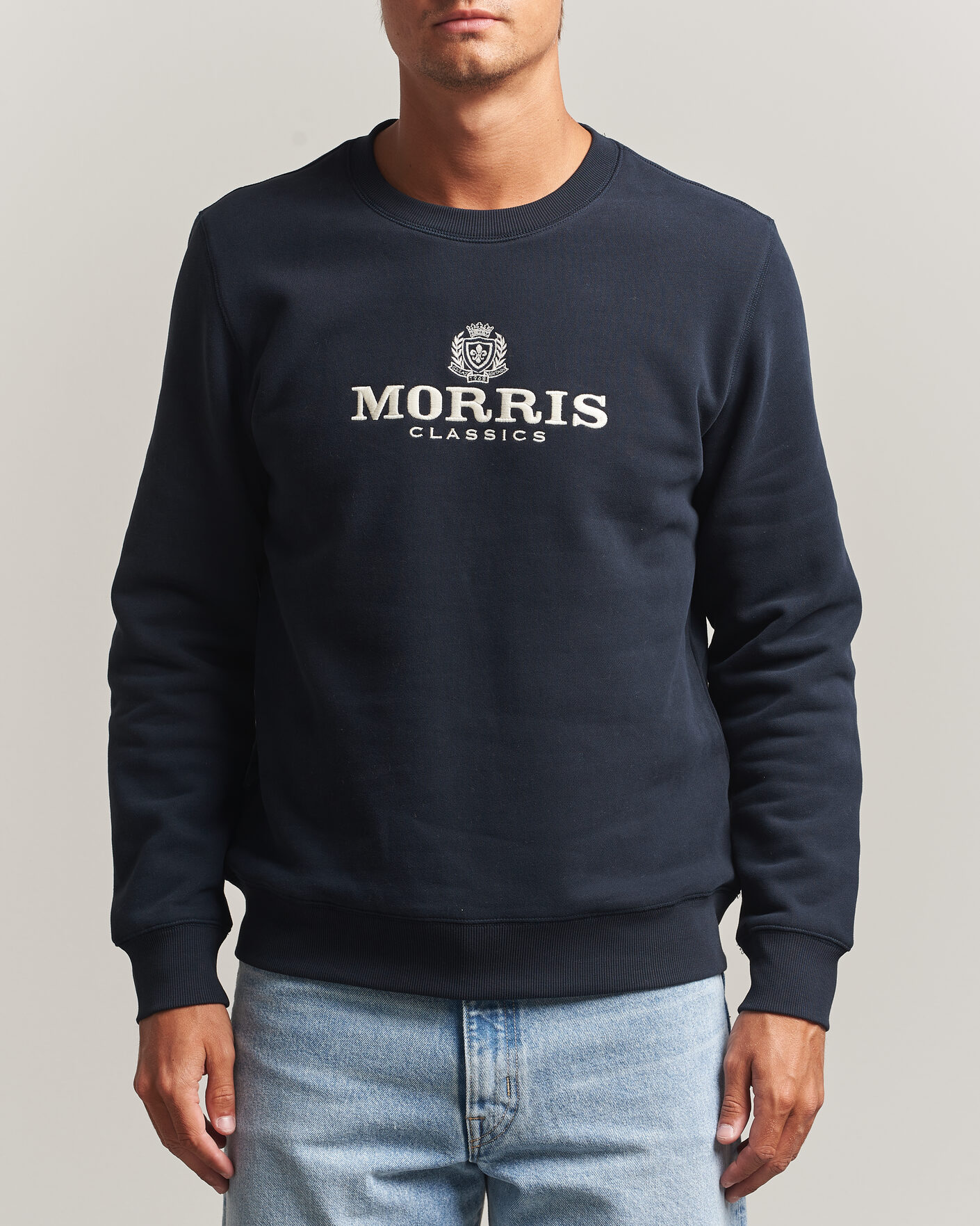 Mies | Puserot | Morris | Brian Sweatshirt Old Blue