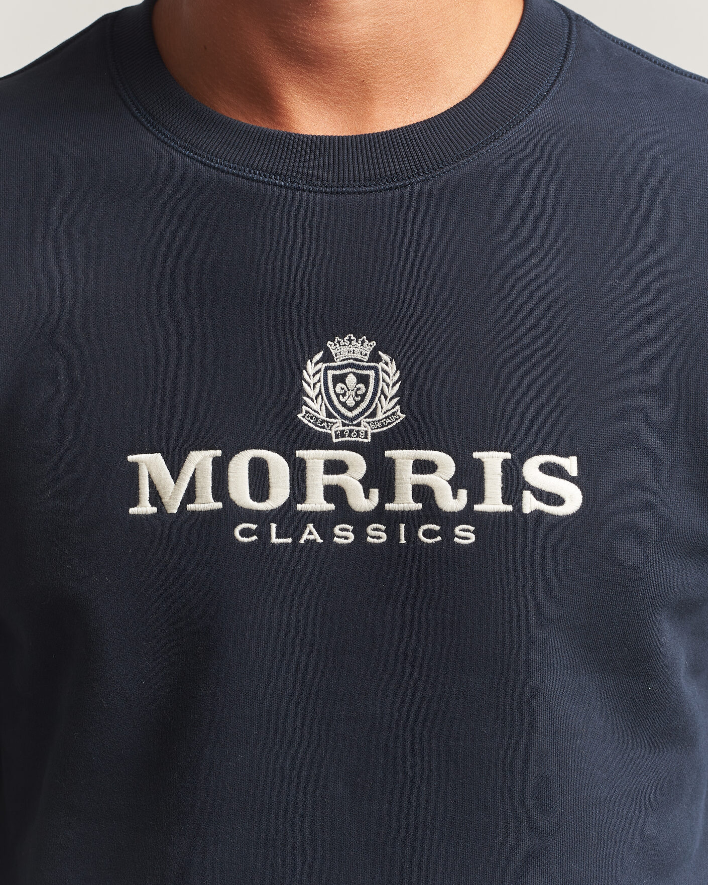 Mies | Puserot | Morris | Brian Sweatshirt Old Blue