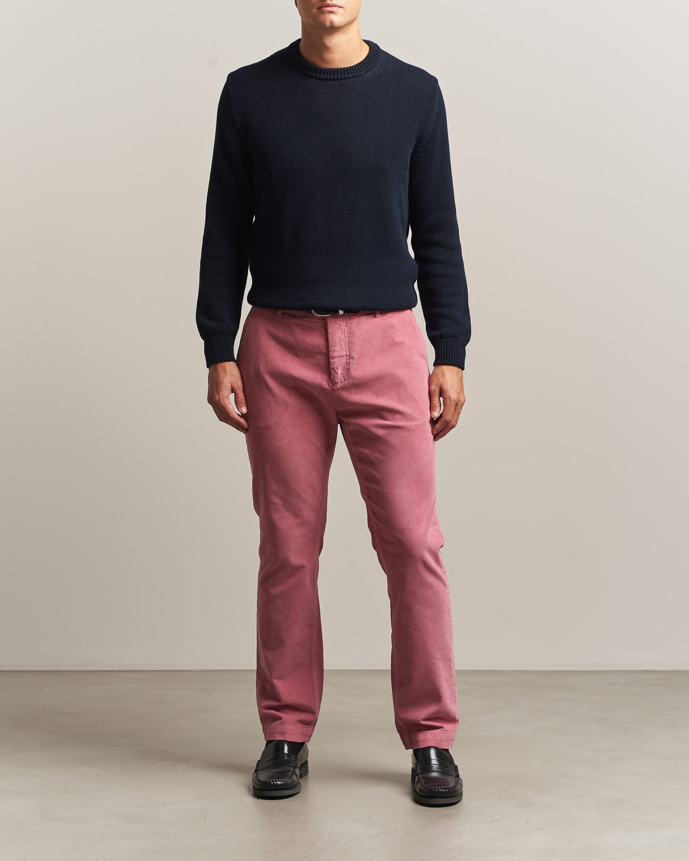 Mies | Housut | Morris | Jeffrey Cord Chino Cerise