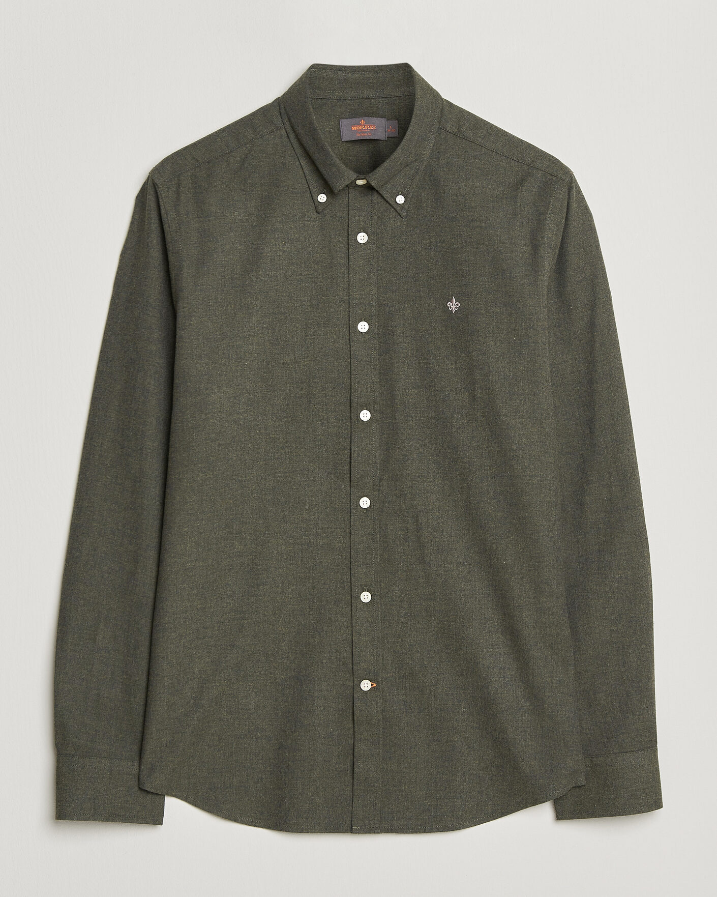 Mies | Kauluspaidat | Morris | Watts Flannel Shirt Olive