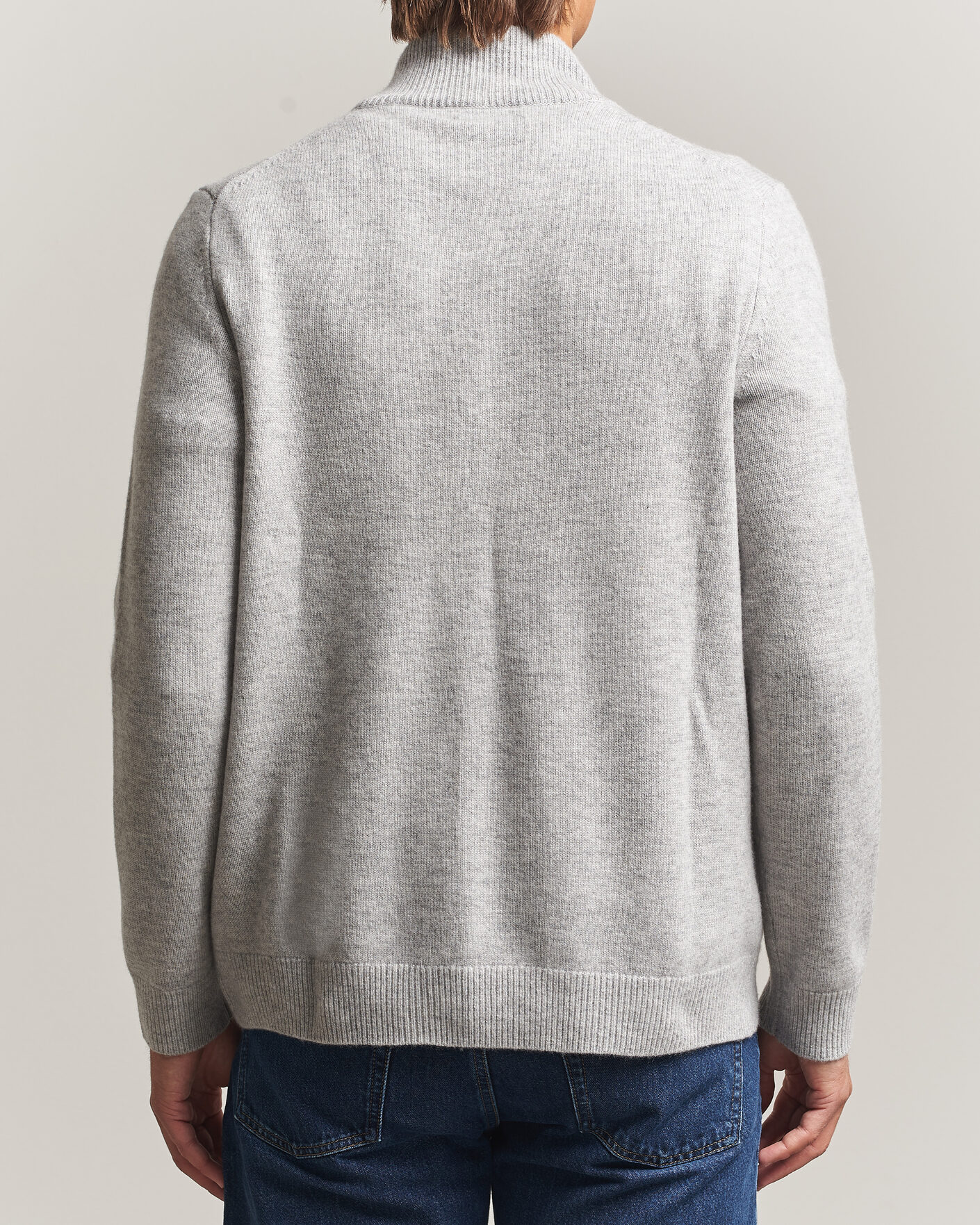Mies | Puserot | Morris | Hertford Button Cardigan Grey